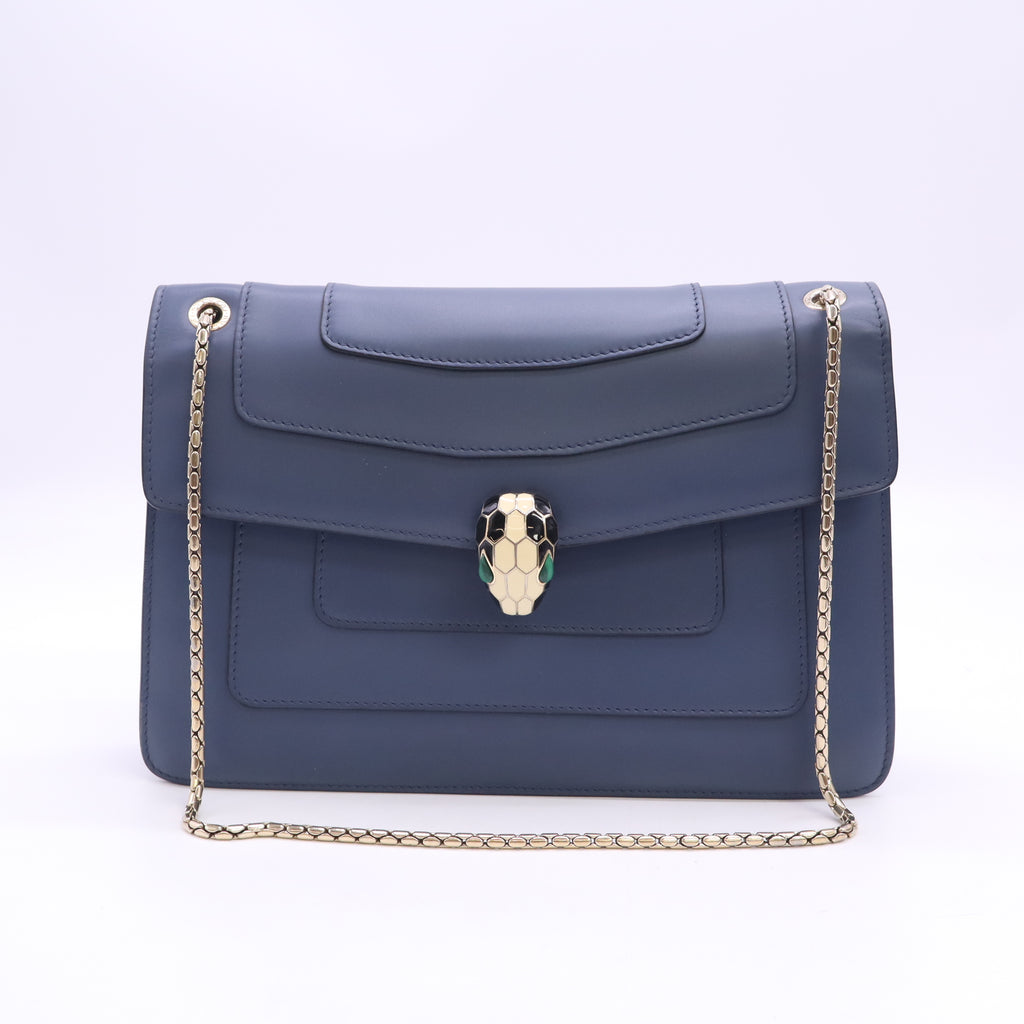 Bvlgari Serpenti Forever Large Flap Shoulder Bag B24253
