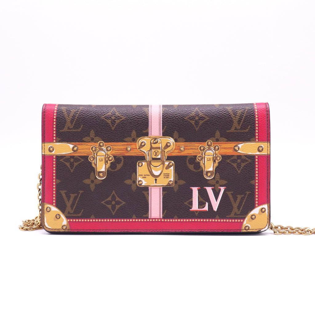 Weekend Pochette Limited Edition Summer Trunks Monogram Canvas Twins  W21334