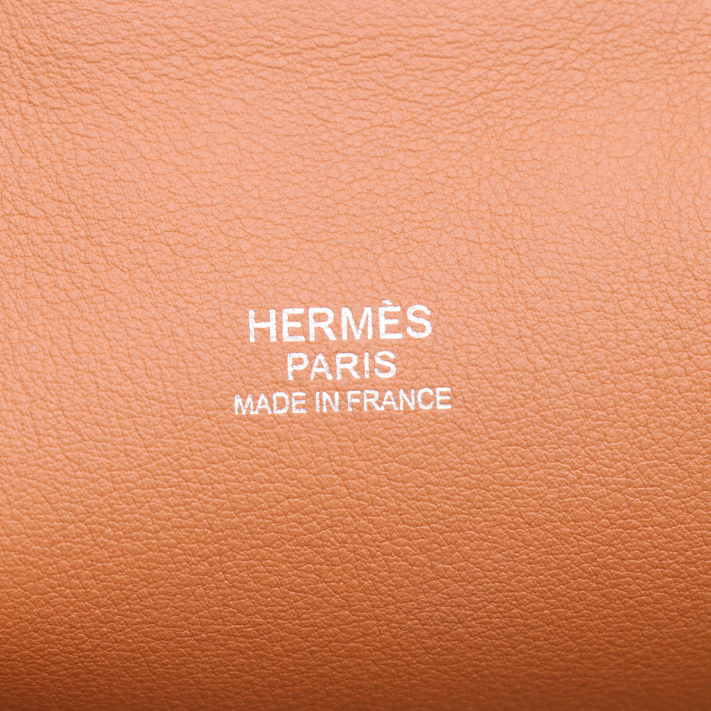 Hermes Toolbox 26 Brown Leather Bag B23083