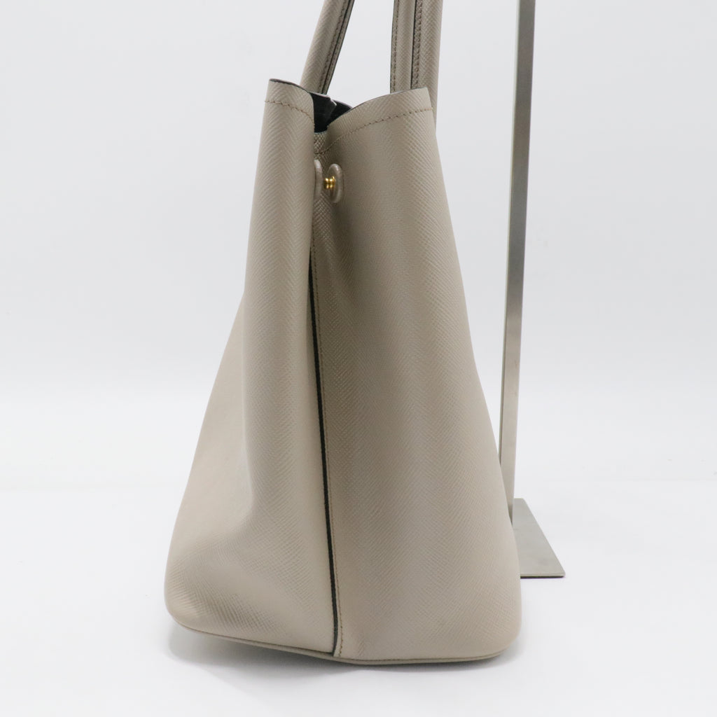Prada Saffiano Cuir Medium Double Bag
