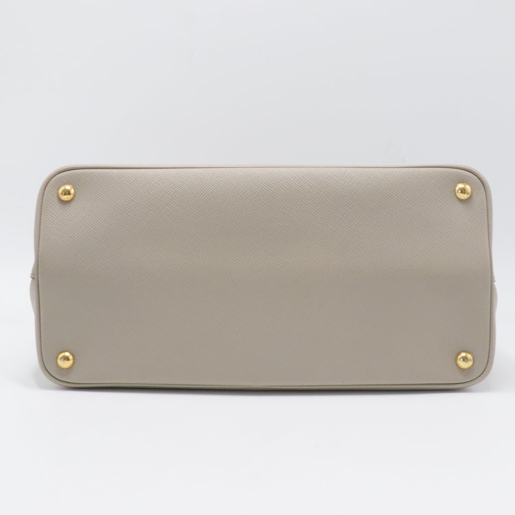 Prada Saffiano Cuir Medium Double Bag