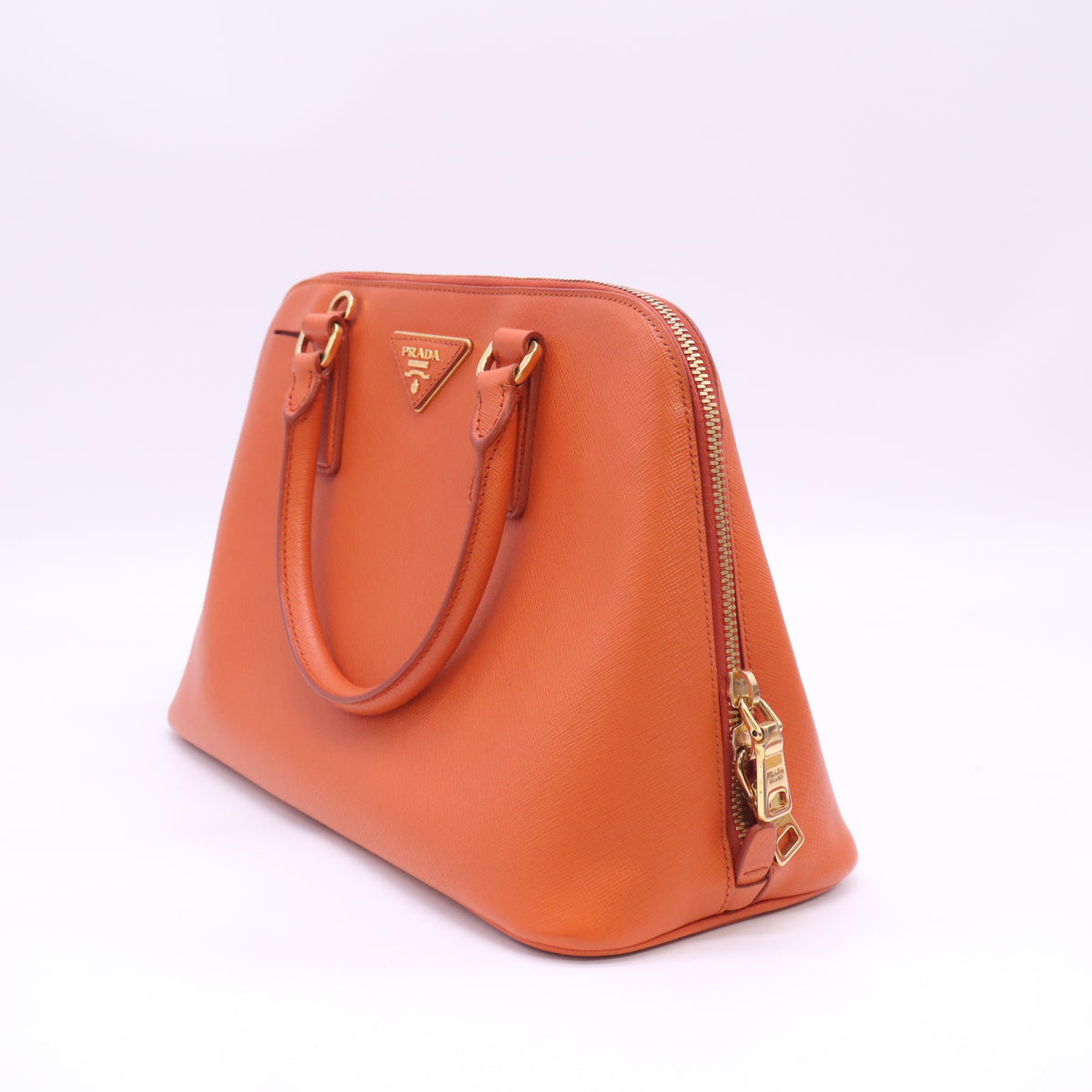 Prada Saffiano Lux Dome 2Way Top Handle Bag B24482