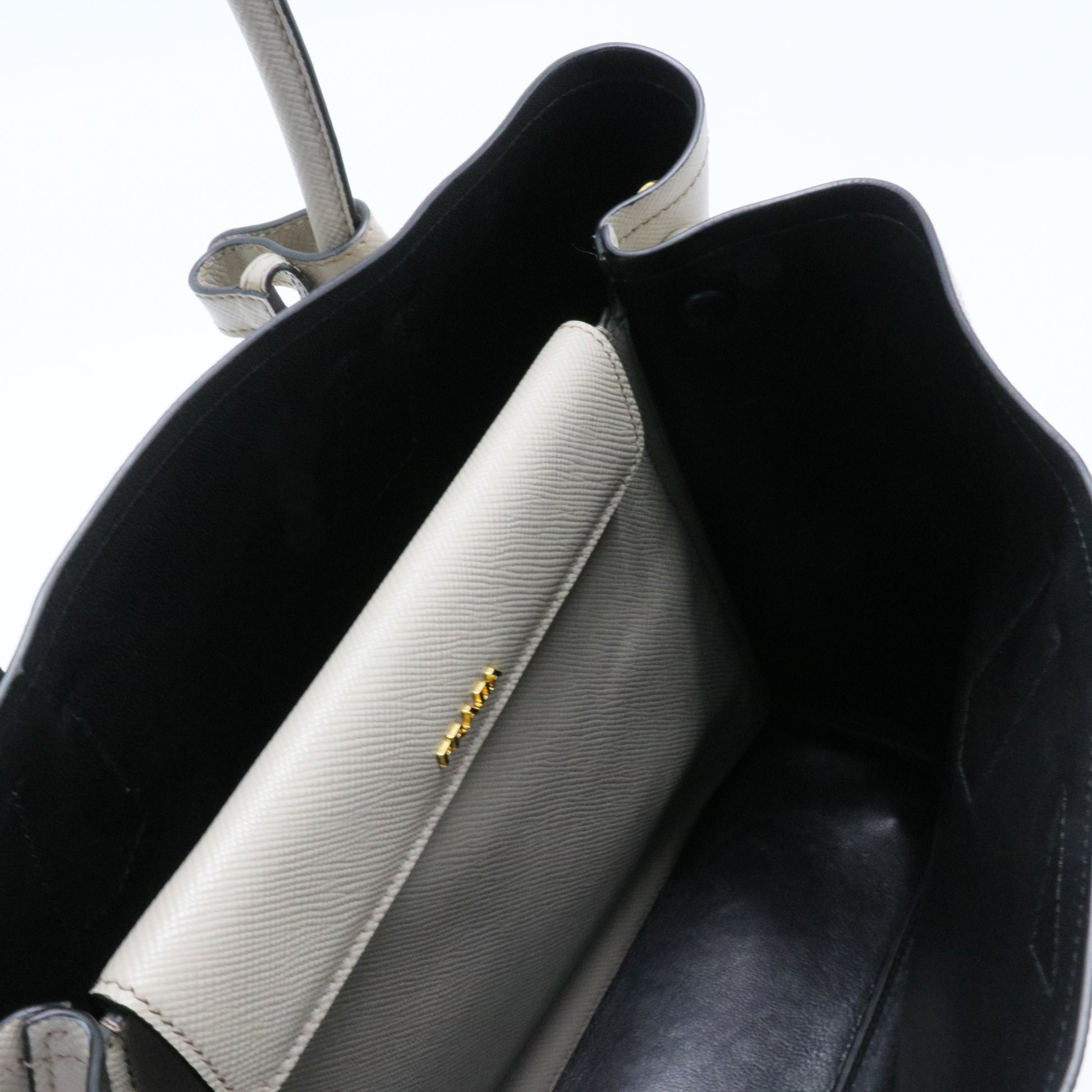 Prada Saffiano Cuir Medium Double Bag