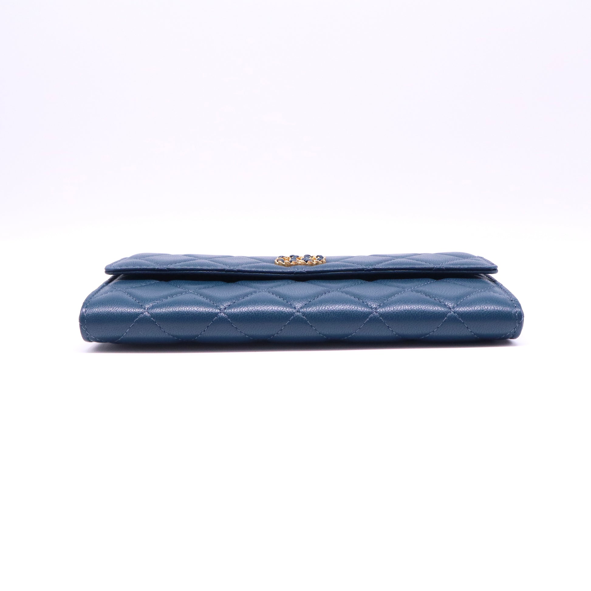 Quilted CC Logo Long Wallet Twins LDJ3993