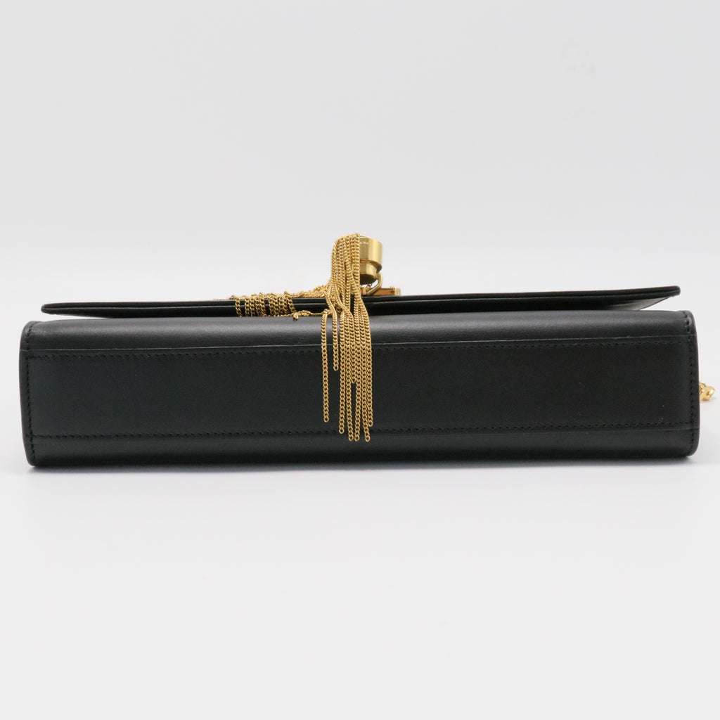 Classic Monogram Tassel Crossbody Bag Leather Medium