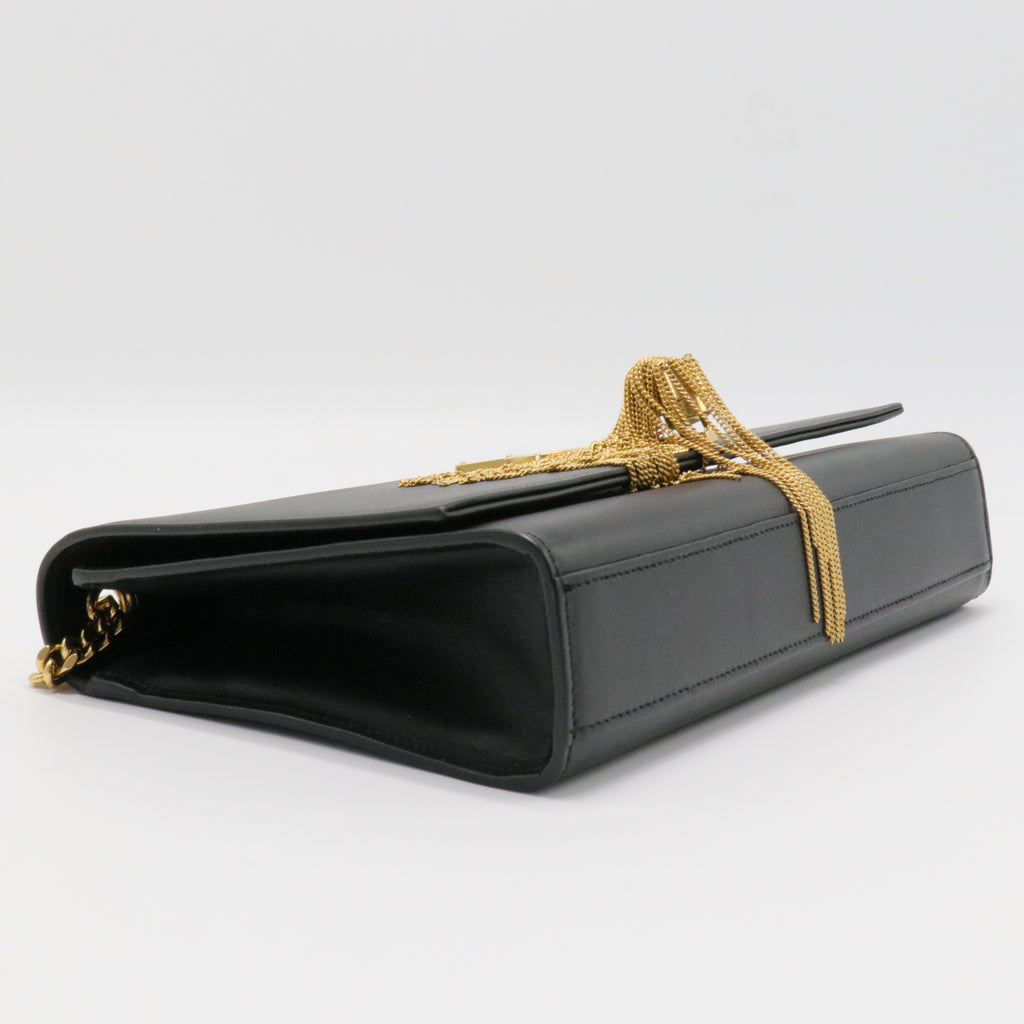 Classic Monogram Tassel Crossbody Bag Leather Medium