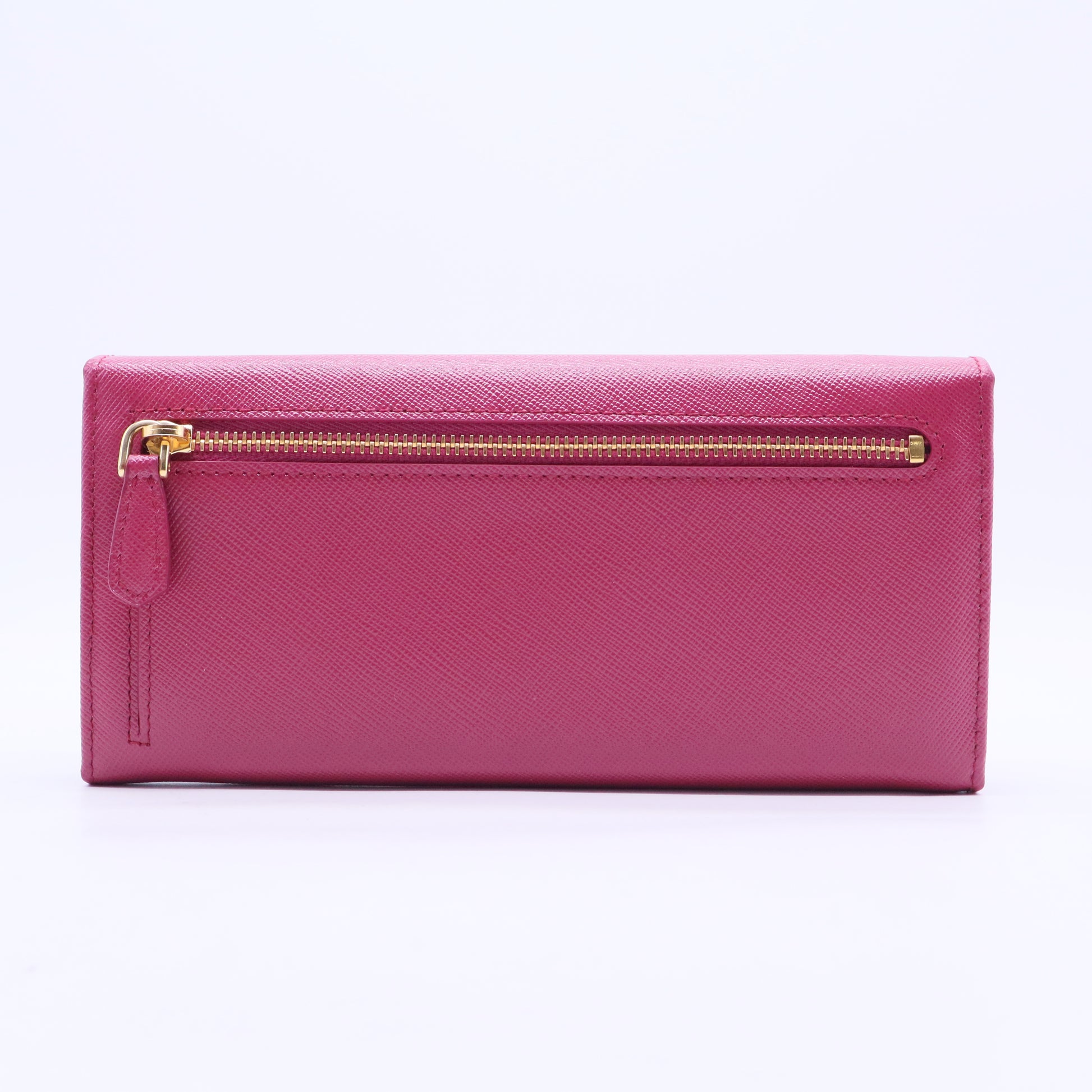Saffiano Leather Bag Cartera Prada Rosa Prada Saffiano Long Pink W20003