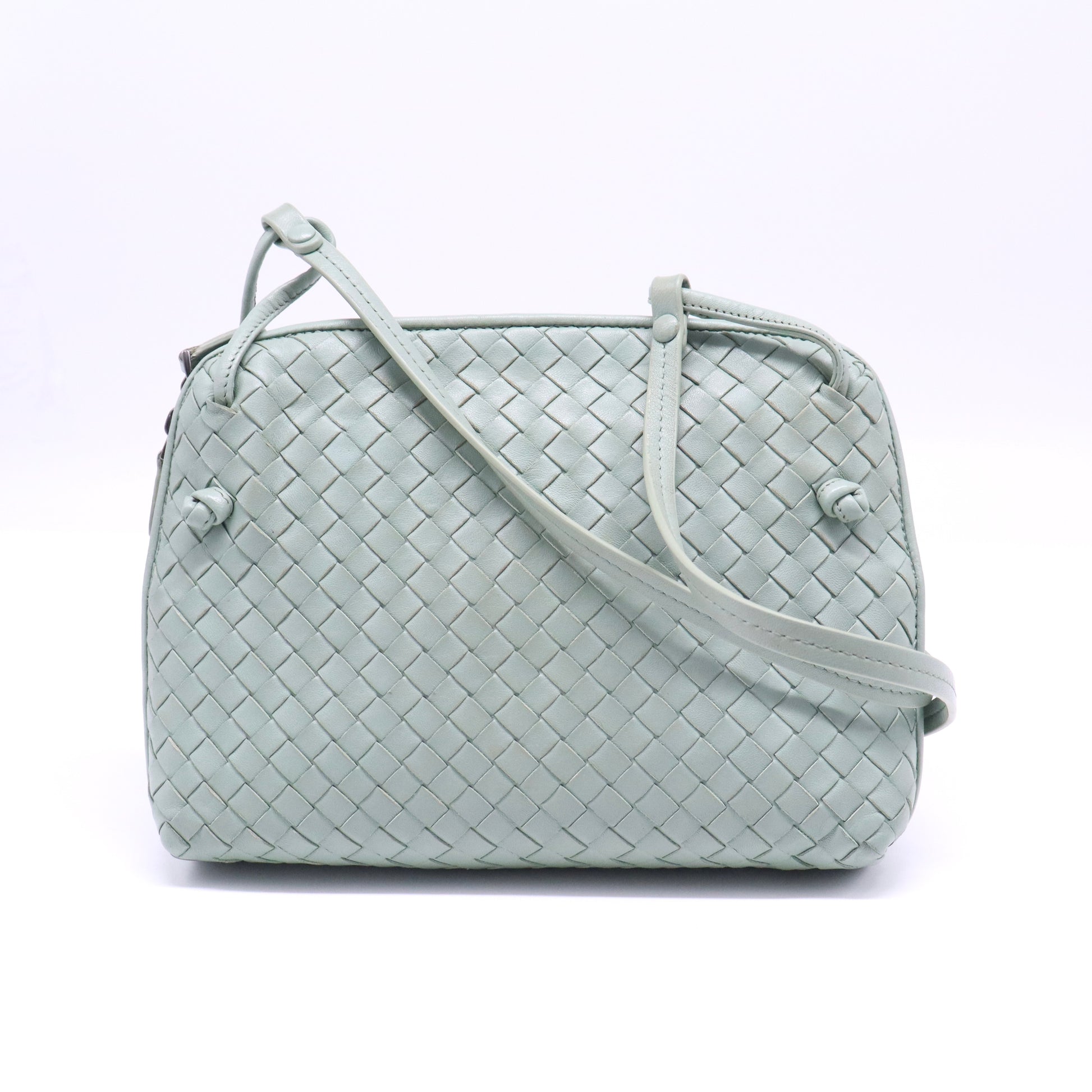 Intrecciato Crossbody Bag Twins B21928