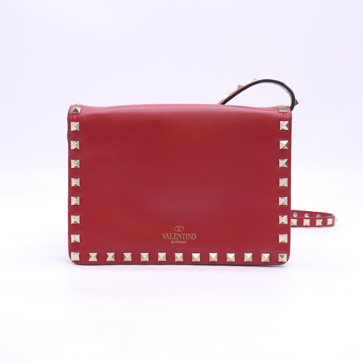 Valentino Garavani Rockstud Flip Lock Flap Crossbody B24785