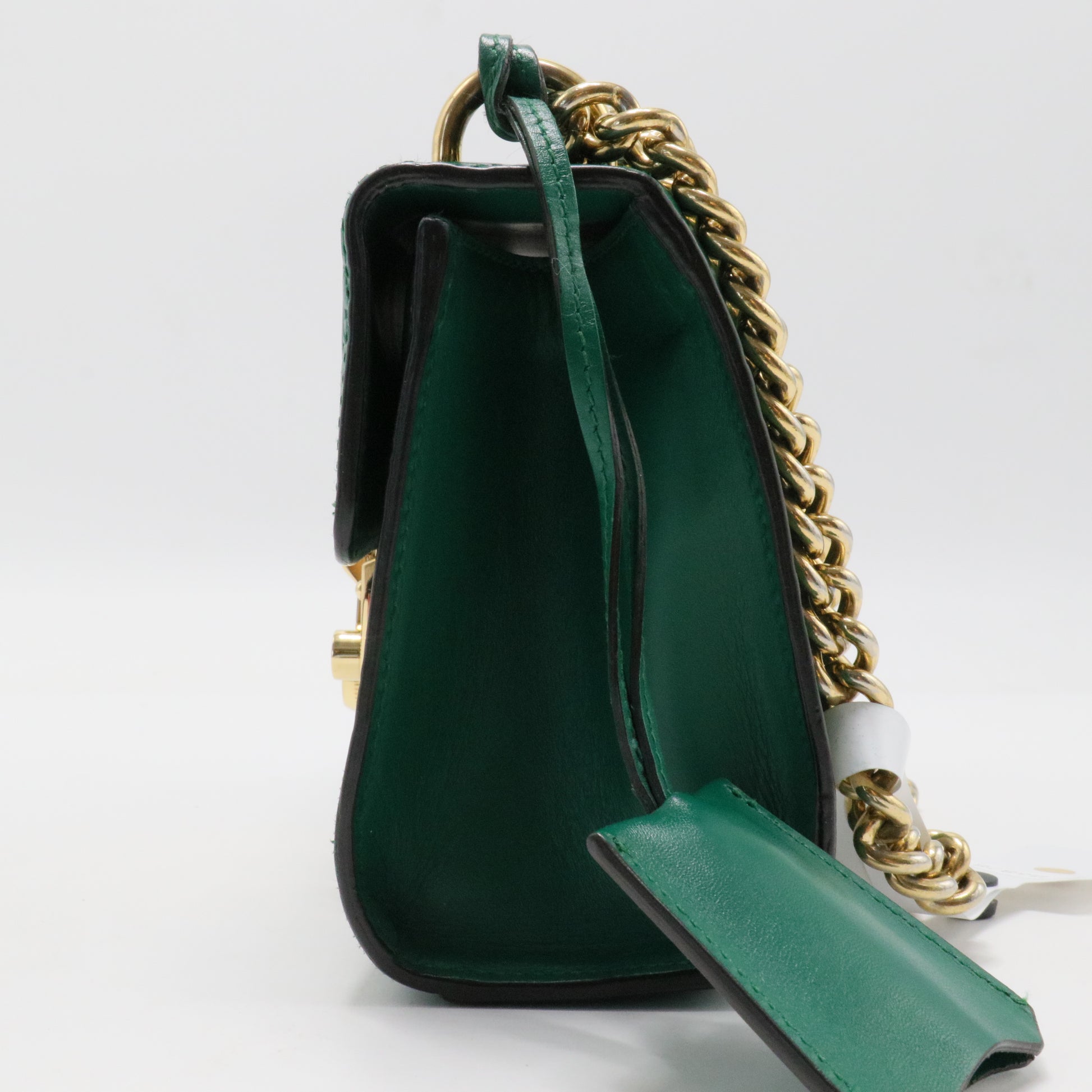 Guccissima Small Padlock Shoulder Bag