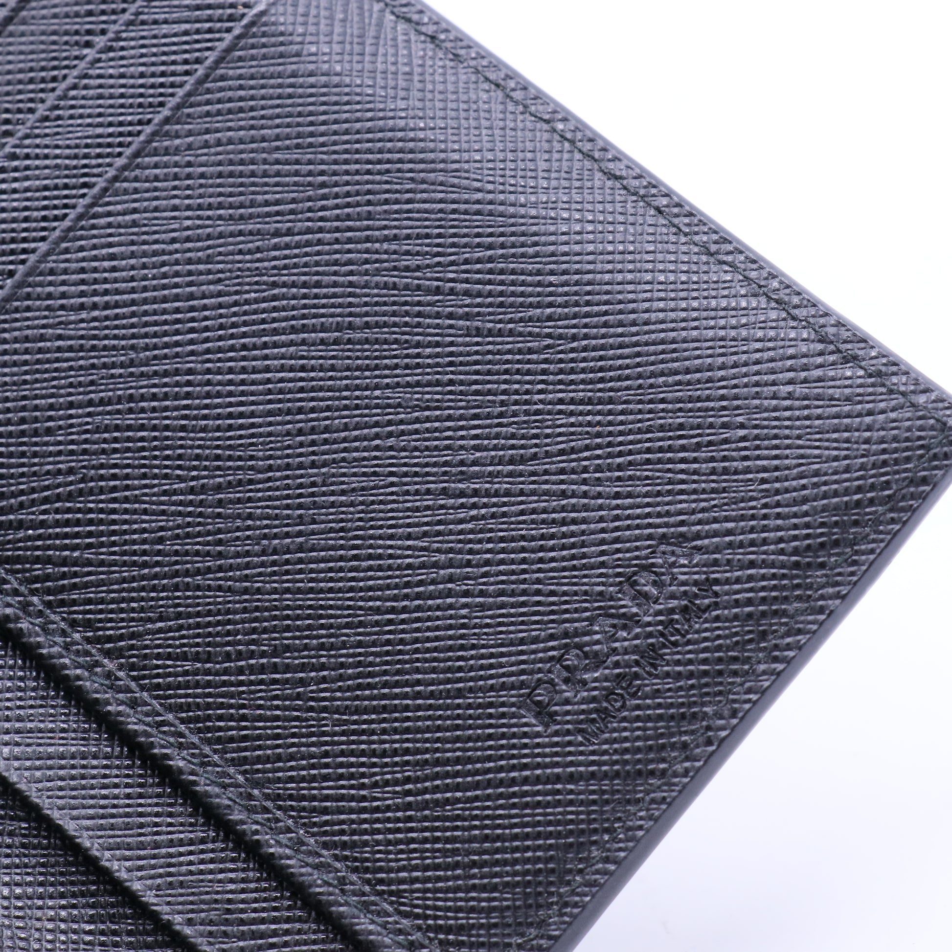 Saffiano Leather Long Wallet