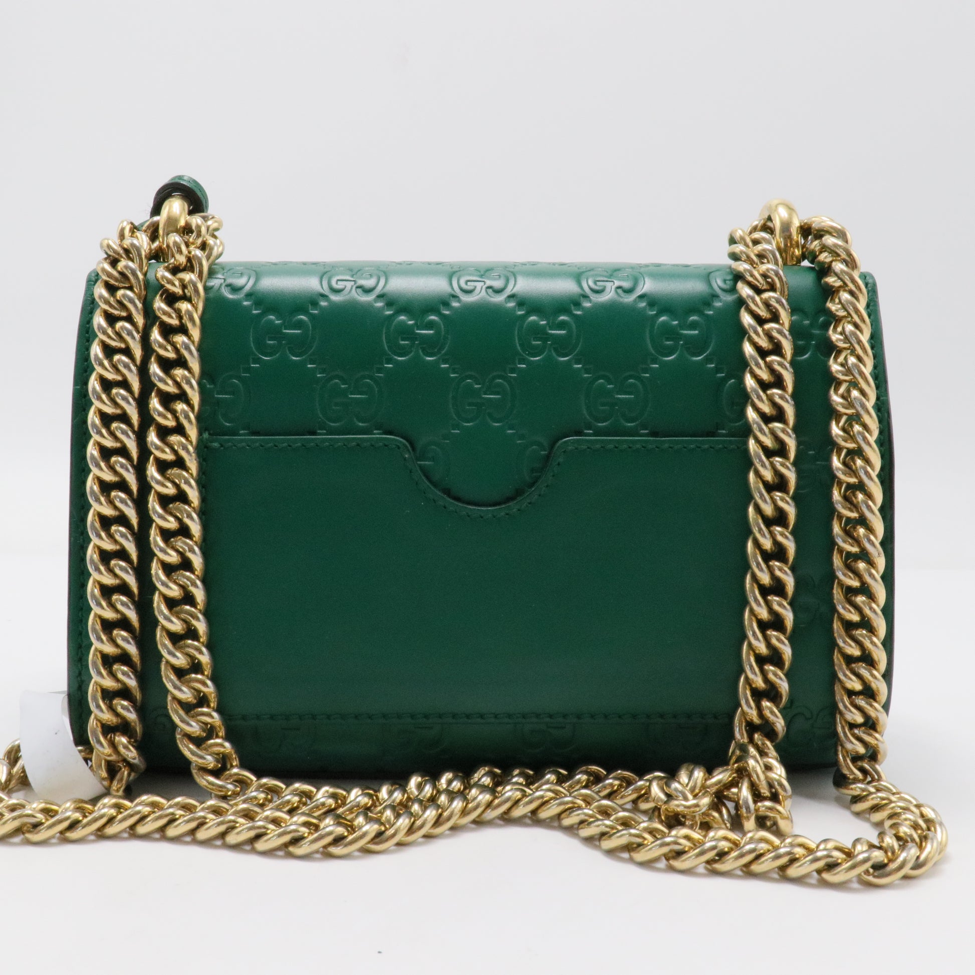 Guccissima Small Padlock Shoulder Bag