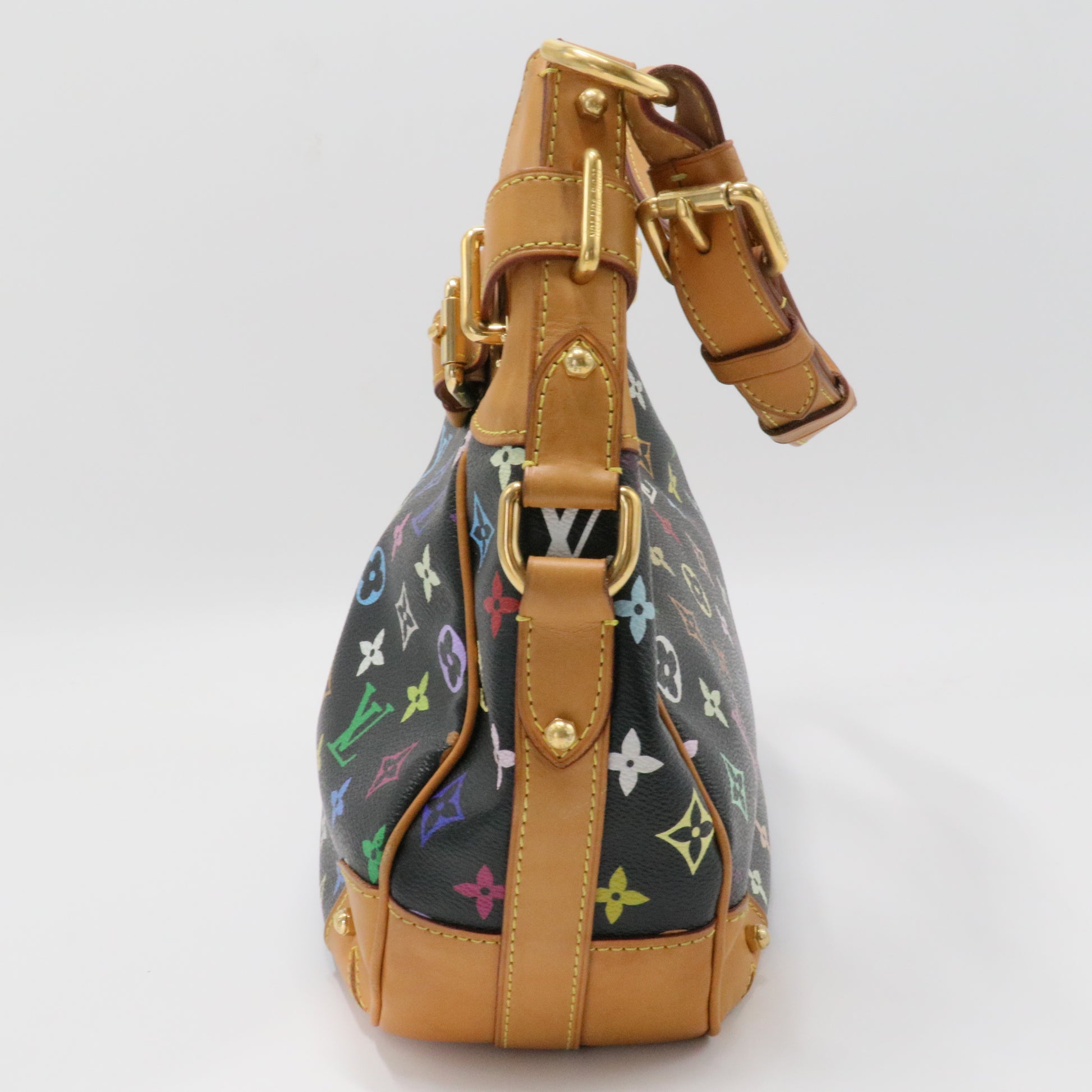 x Takashi Murakami Monogram Multicolore Greta
