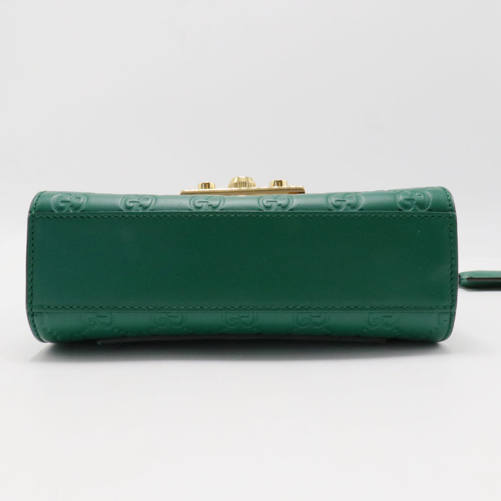 Guccissima Small Padlock Shoulder Bag