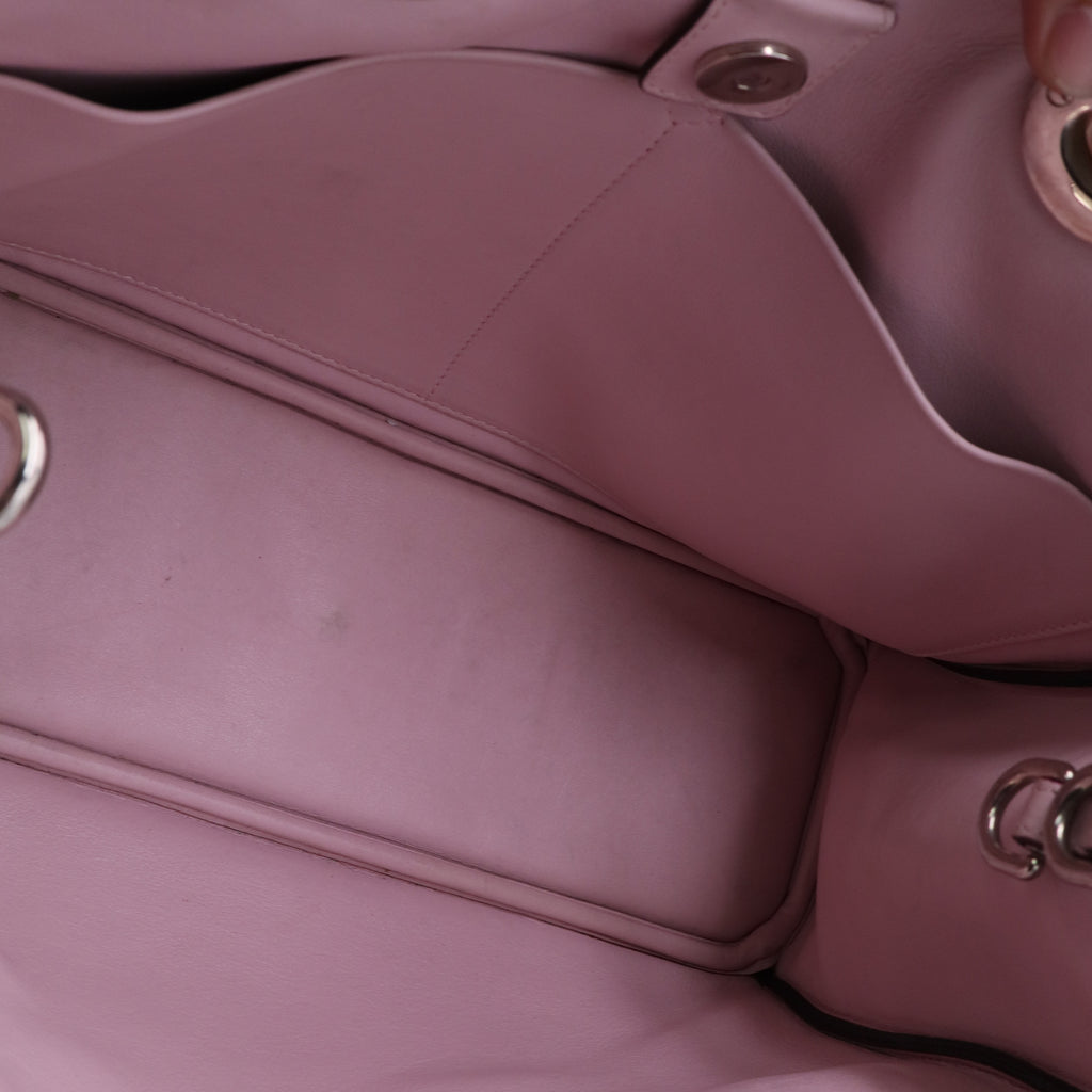 Christian Dior Leather Diorissimo Metallic Speical Version Twins LDJ3479