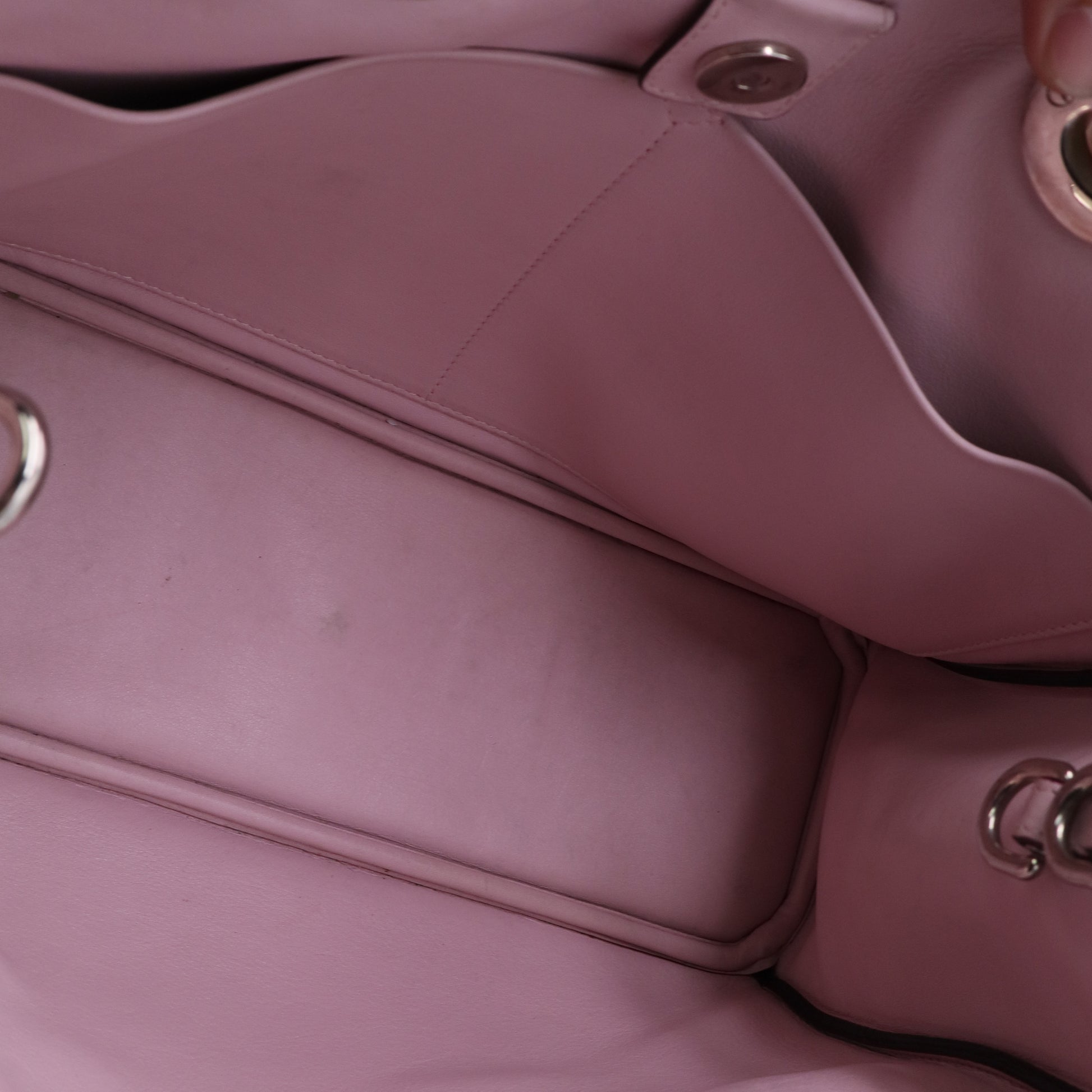 Christian Dior Leather Diorissimo Metallic Speical Version Twins LDJ3479