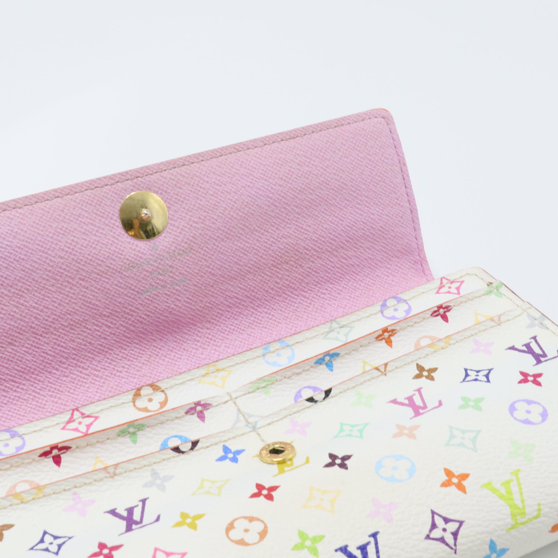 Sarah Wallet Monogram Multicolor