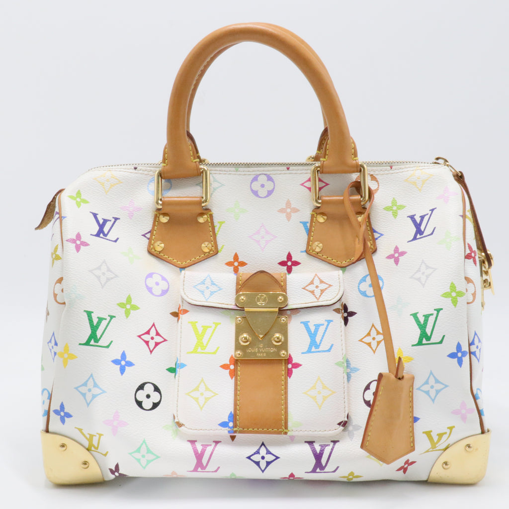 Speedy Handbag Monogram Multicolor 30