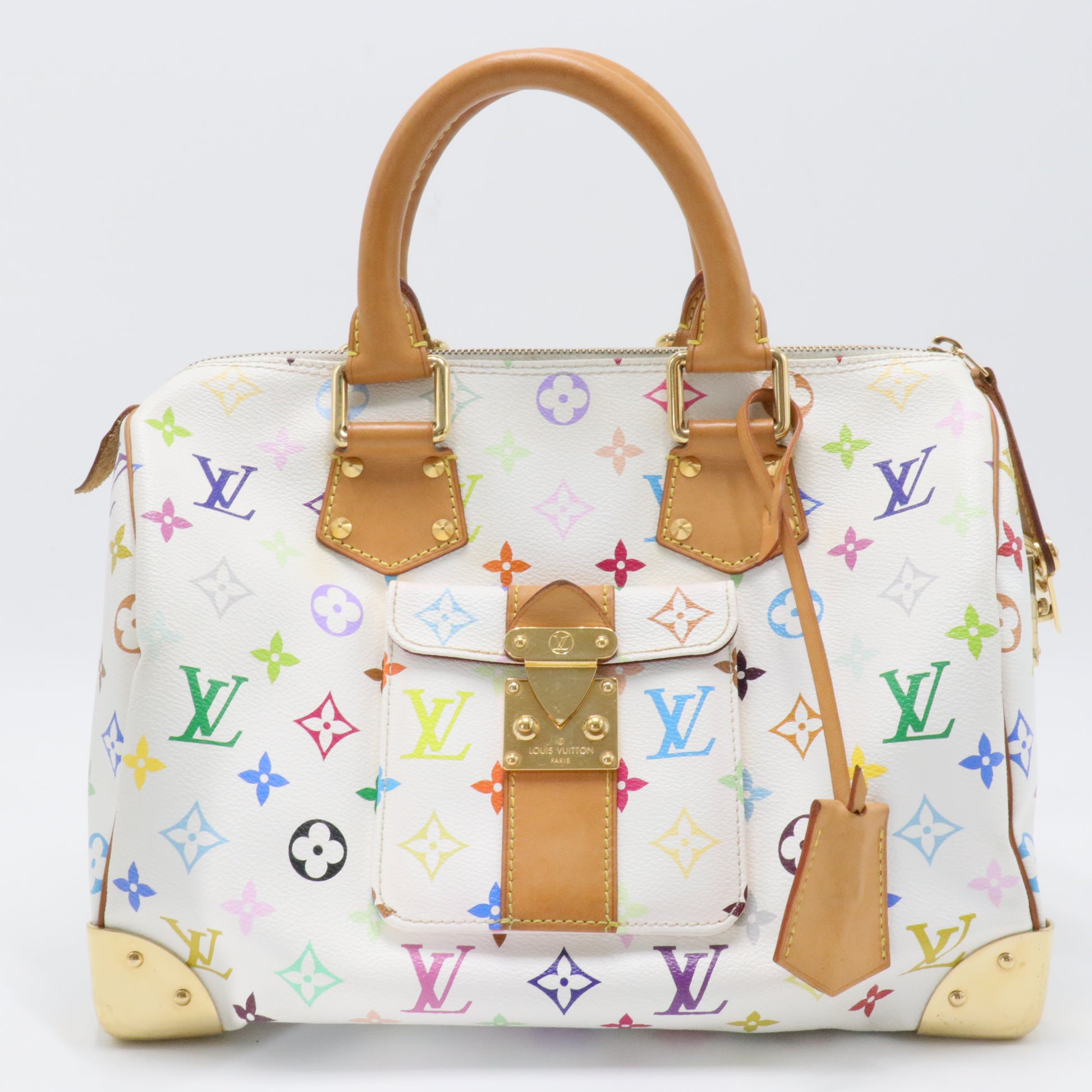 Speedy Handbag Monogram Multicolor 30