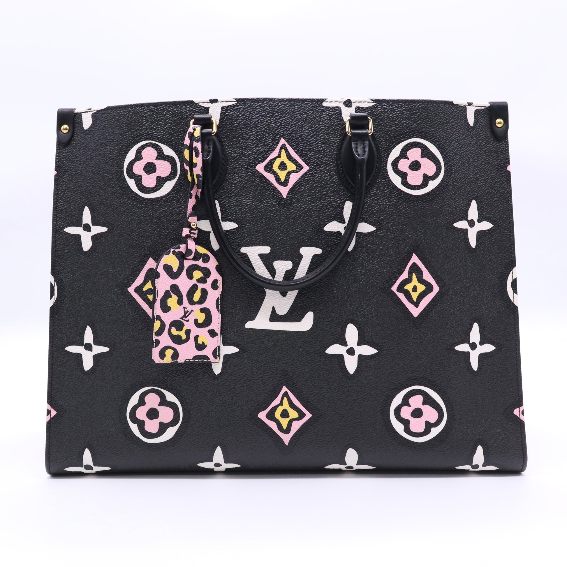 Limited edition OnTheGo Tote Wild at Heart Monogram Giant GM Twins LDJ3475