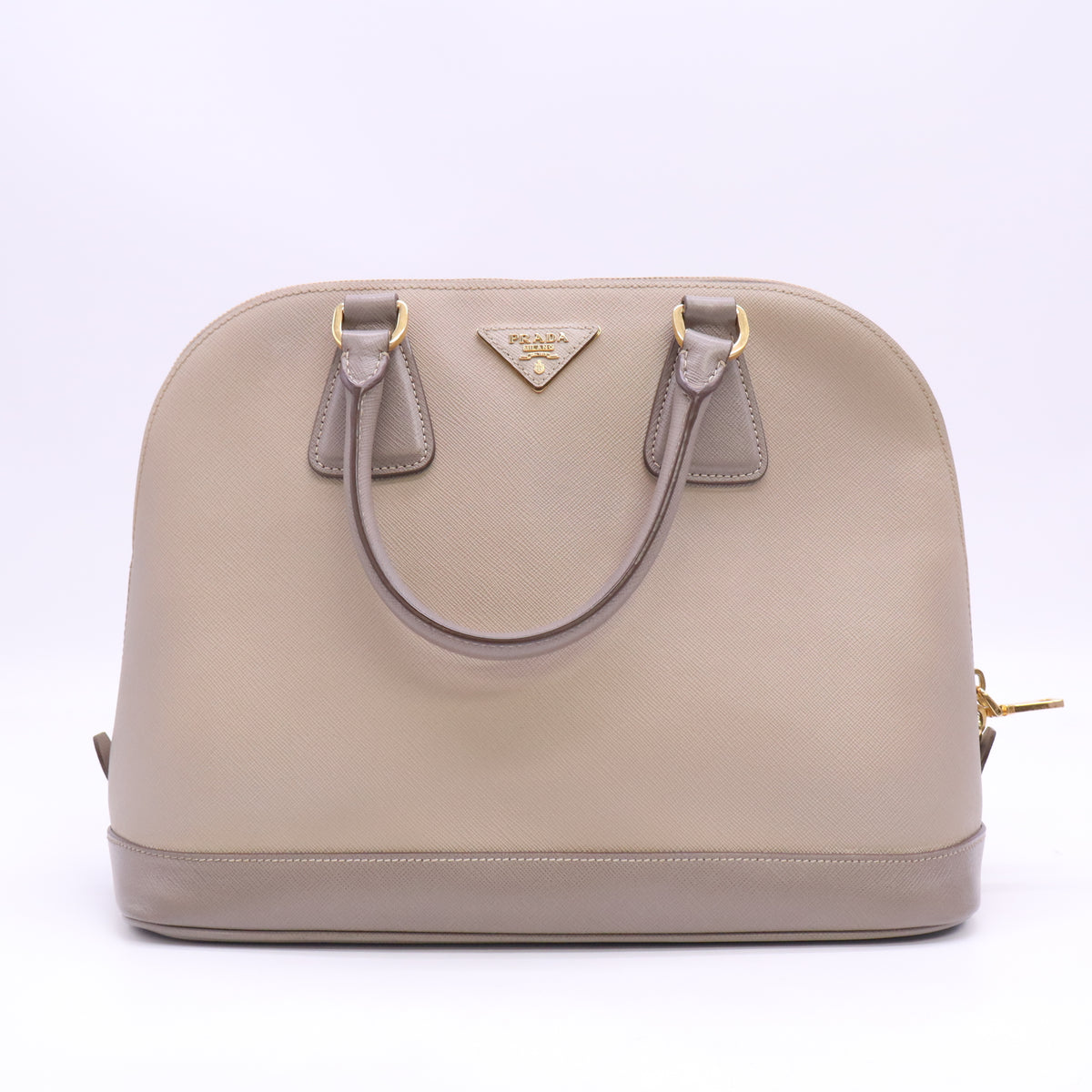Prada Saffiano Lux Promenade Dome Handbag B24370