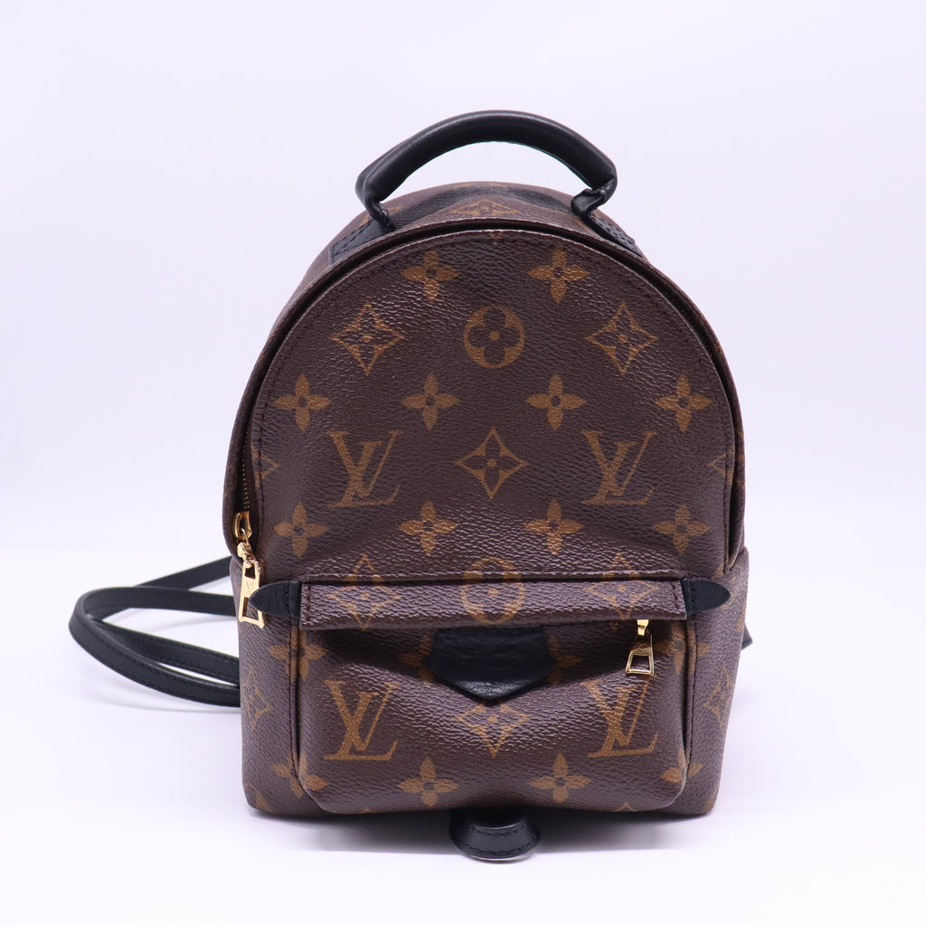 Palm Springs Backpack Monogram Canvas Mini  B21817