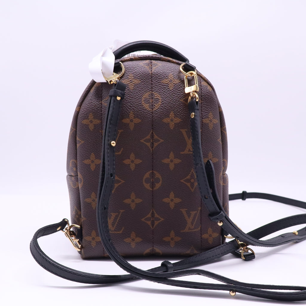 Palm Springs Backpack Monogram Canvas Mini  B21817