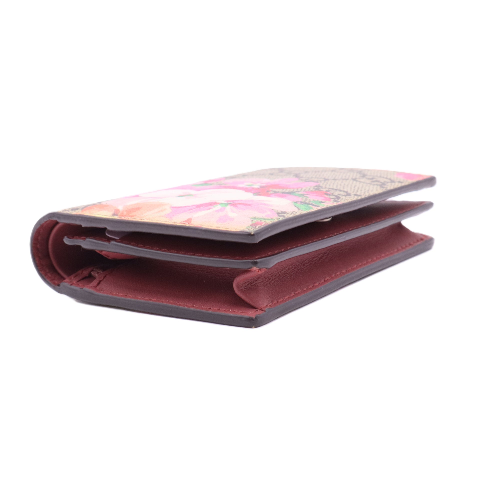GG Blooms Card Case Wallet