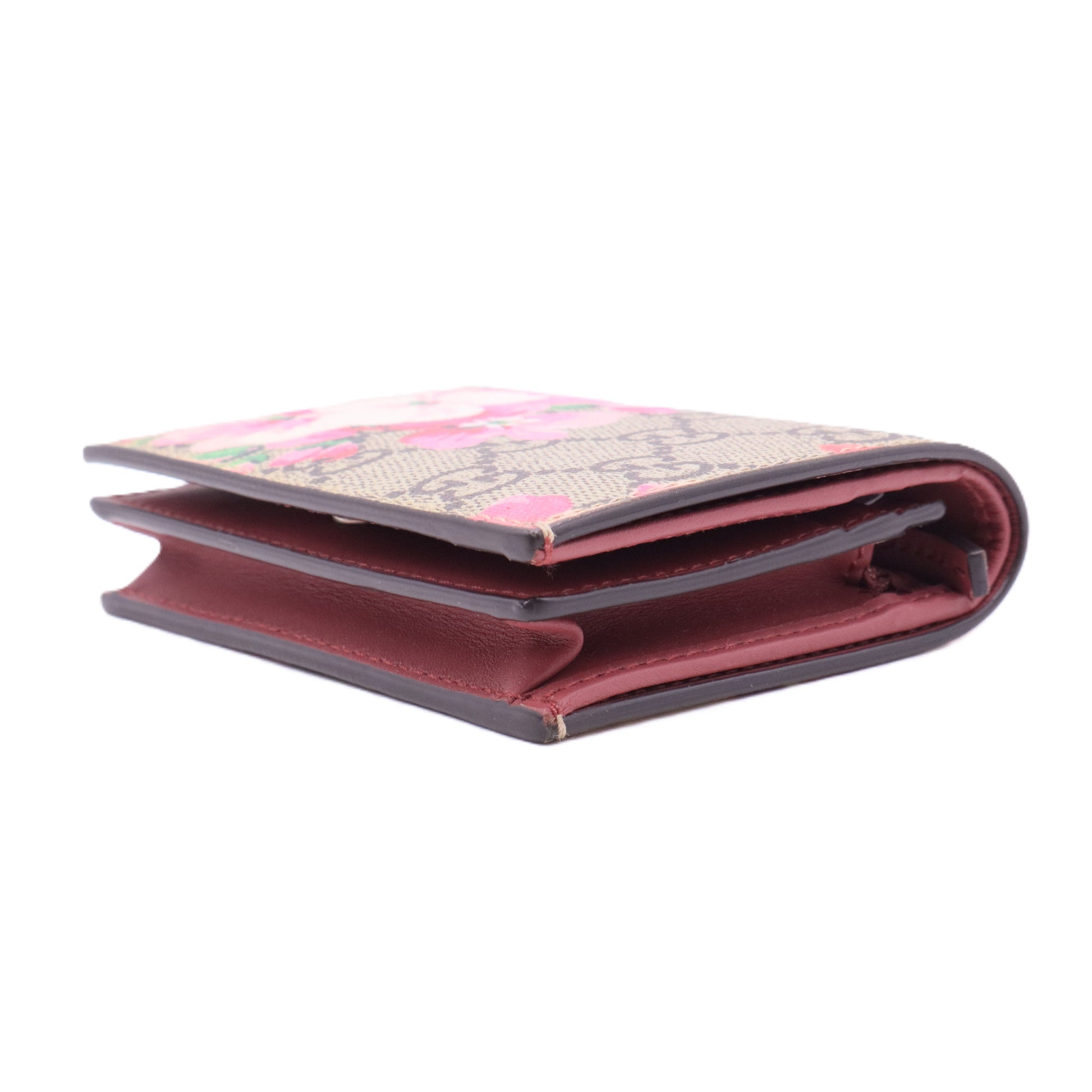 GG Blooms Card Case Wallet
