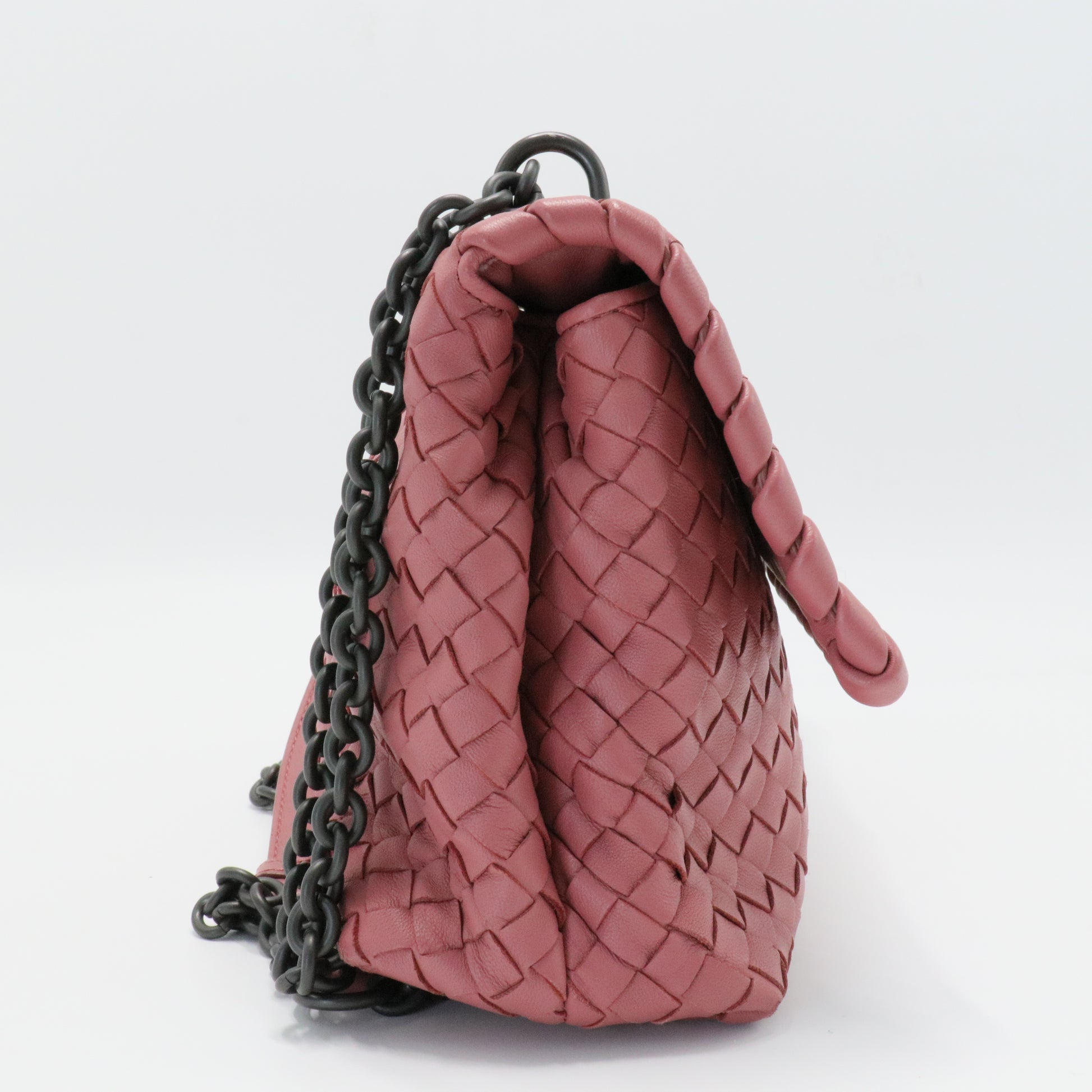 Olimpia Crossbody Bag Intrecciato Nappa Small