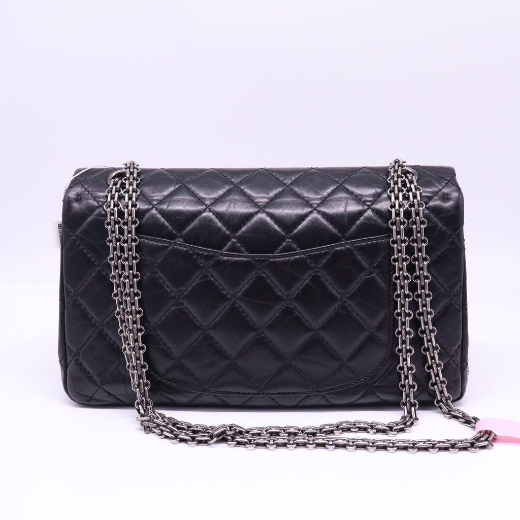 Reissue 2.55 Flap Bag Quilted Aged Calfskin 227 Twins LDJ4000