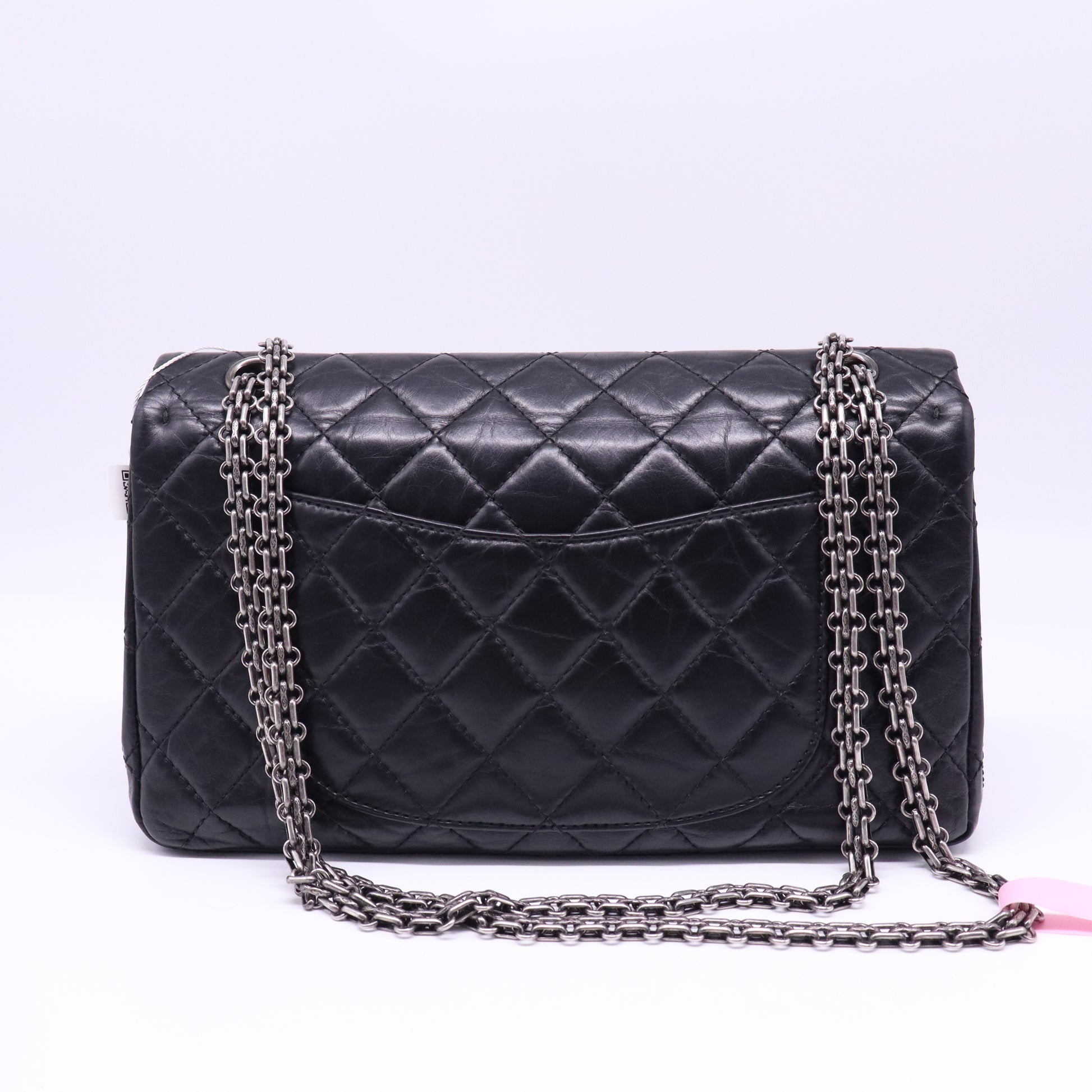 Reissue 2.55 Flap Bag Quilted Aged Calfskin 227 Twins LDJ4000