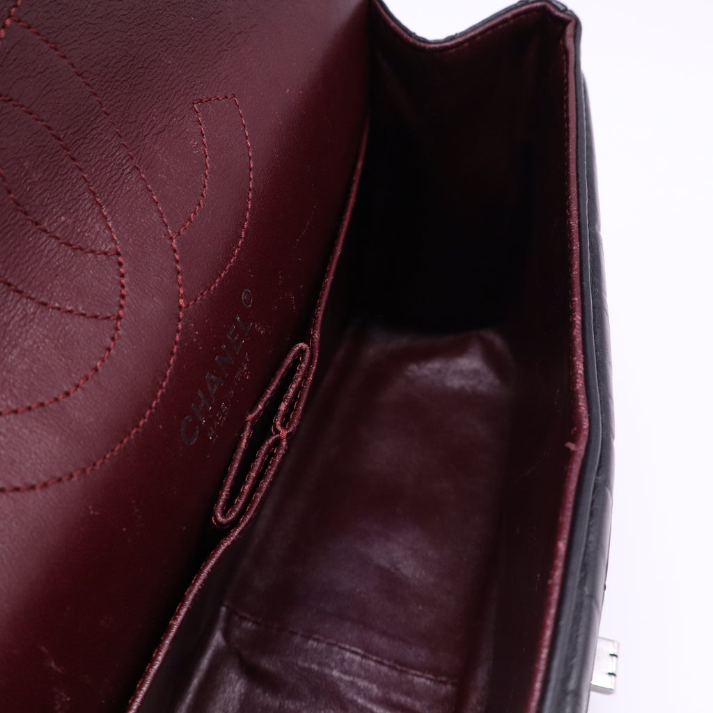 Reissue 2.55 Flap Bag Quilted Aged Calfskin 227 Twins LDJ4000
