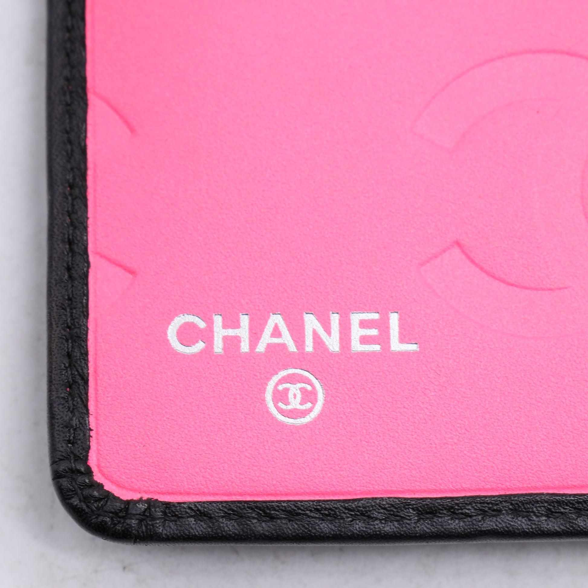 Chanel Cambon Compact Wallet Quilted Lambskin twins LDJ4324