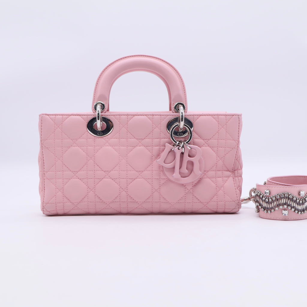 Christian Dior Lady D-Joy Bag Cannage Quilt Lambskin twins LDJ3481