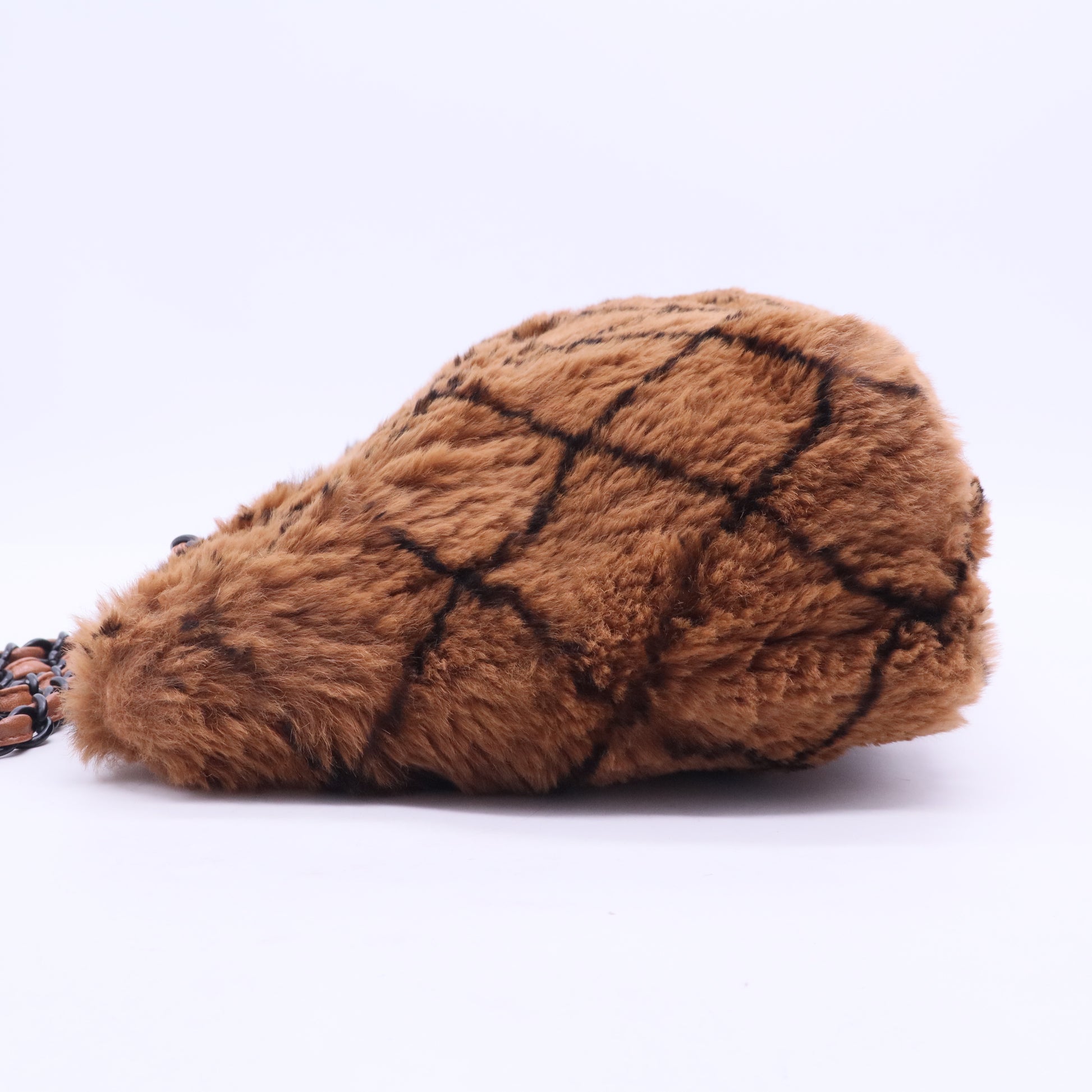 Rabbit Fur Shopping Tote B20142
