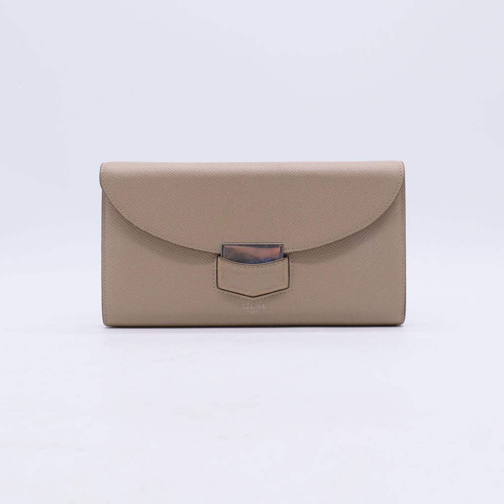 Celine Trotteur Large Flap Multifunction Wallet W21164