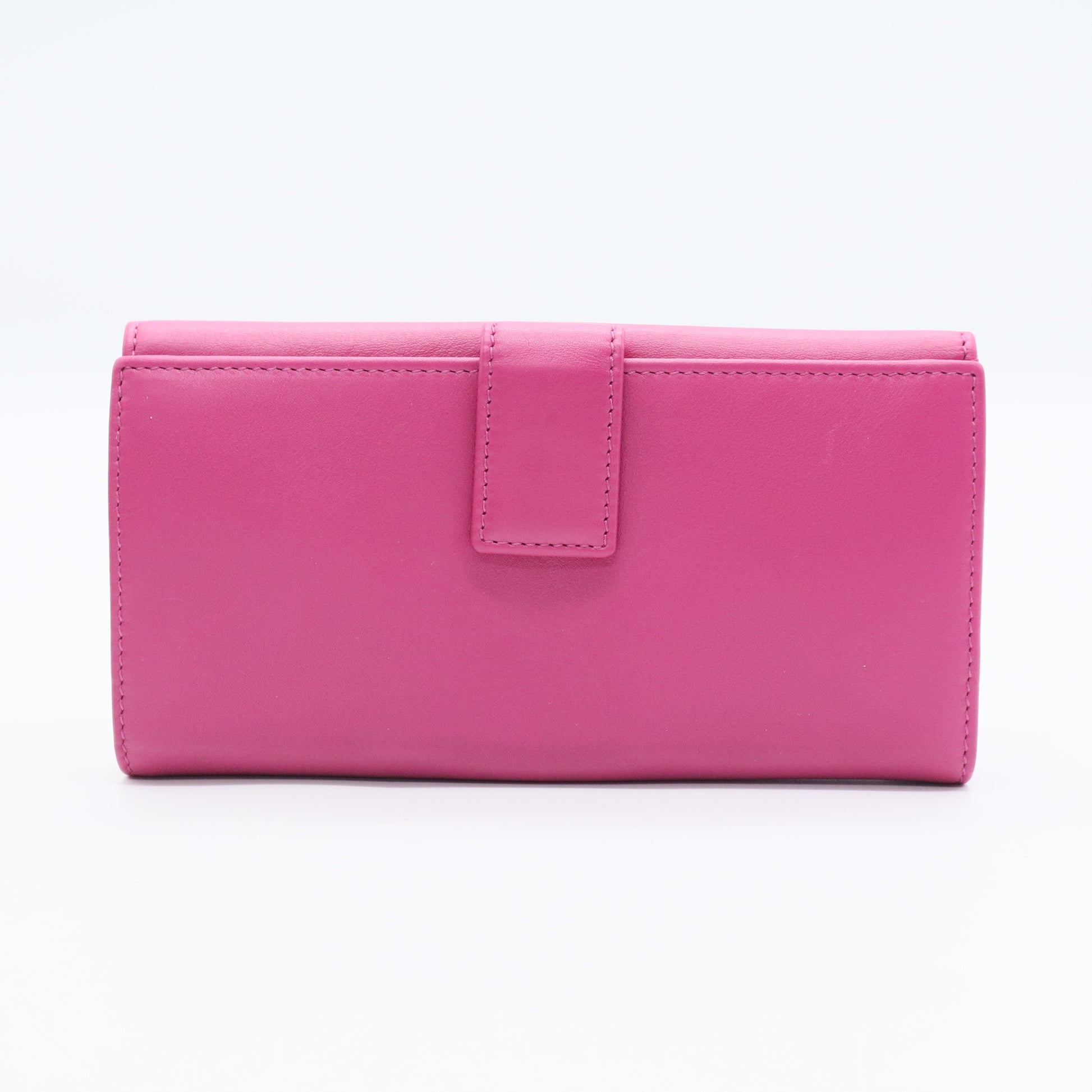 Interlocking G Logo Leather Continental Wallet w20660