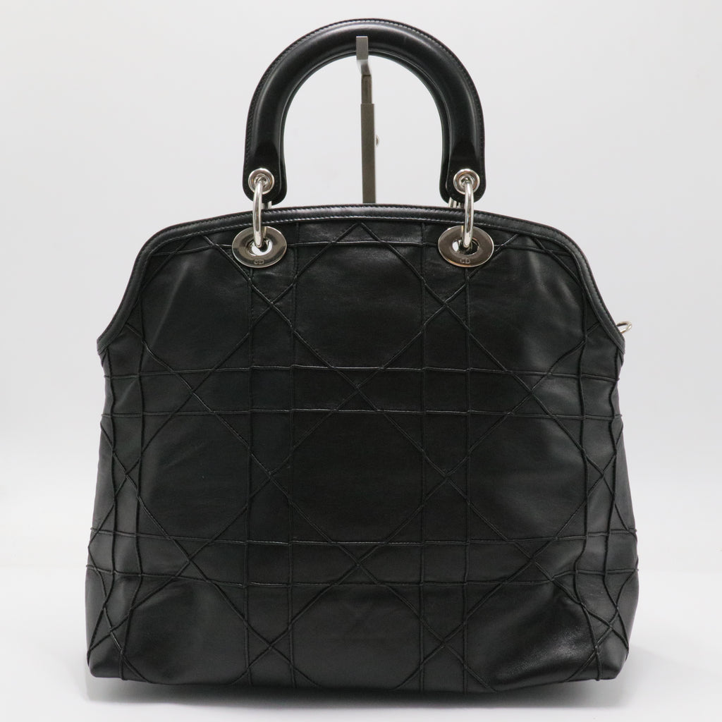 Granville Satchel Cannage Quilt Leather Medium