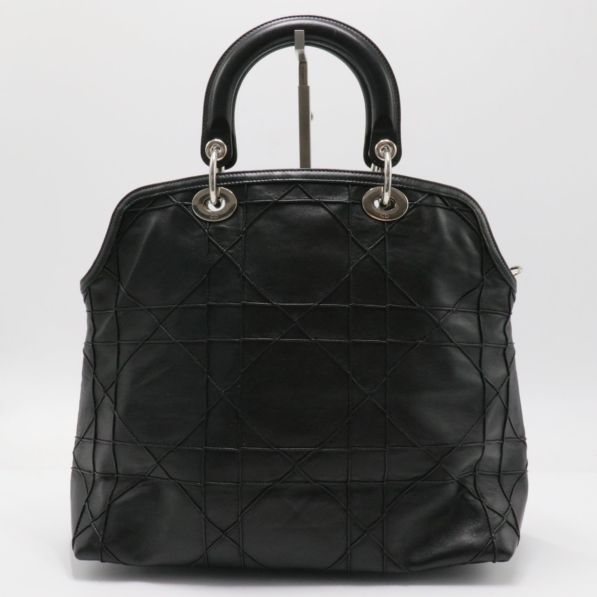 Granville Satchel Cannage Quilt Leather Medium