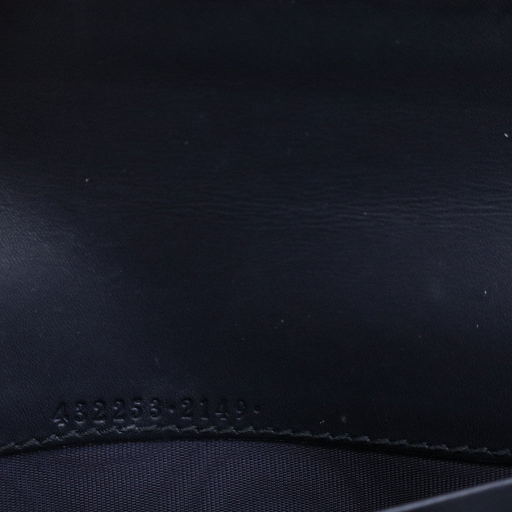 Bow Continental Wallet GG Coated Canvas and Leather W20659