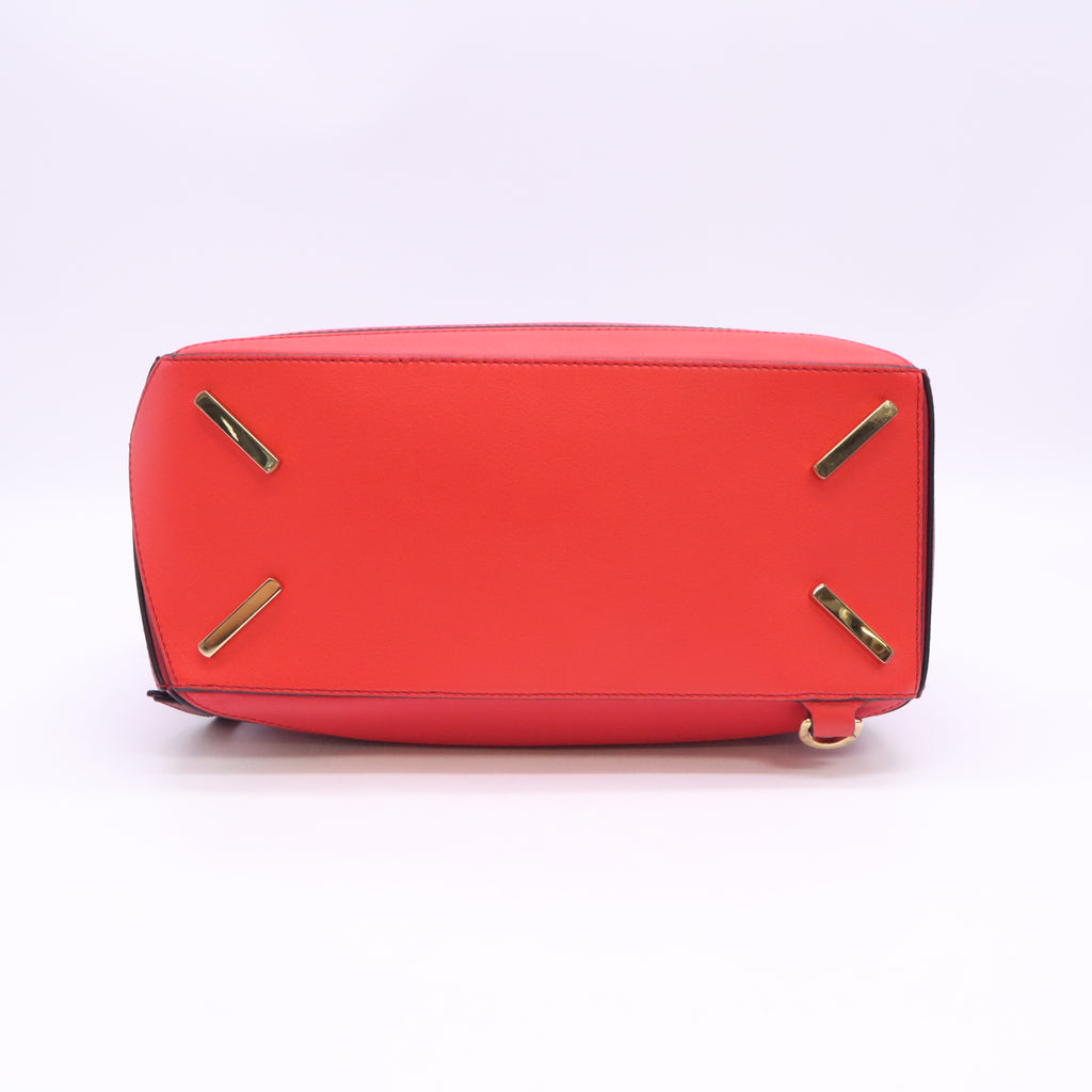Loewe Puzzle Large Red Multitone Leather Bag B24437