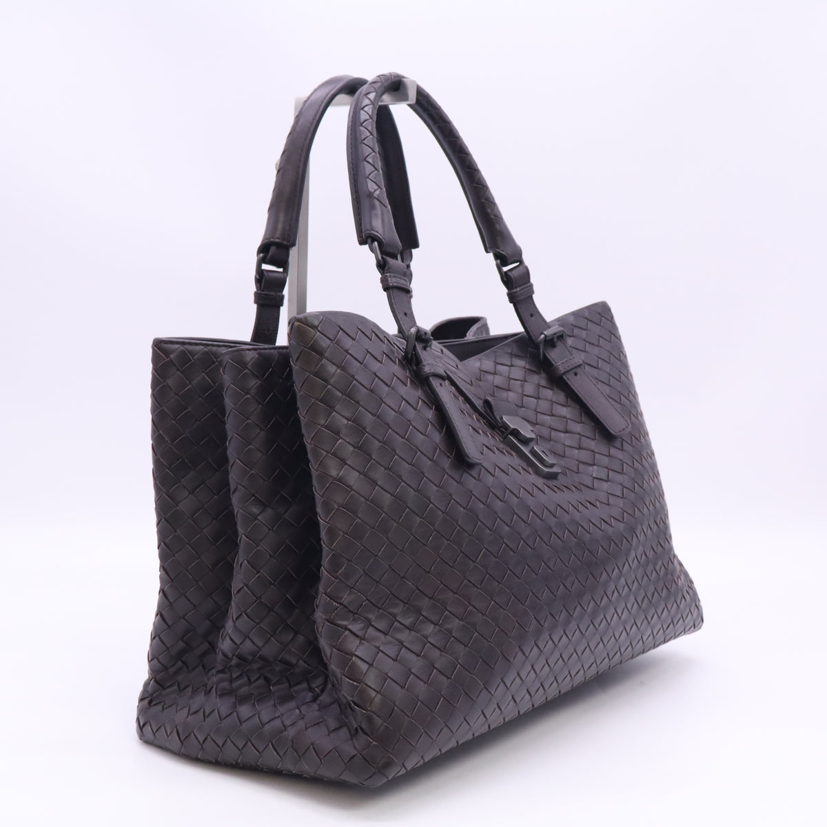 Bottega Veneta Medium Intrecciato Roma Tote B24758