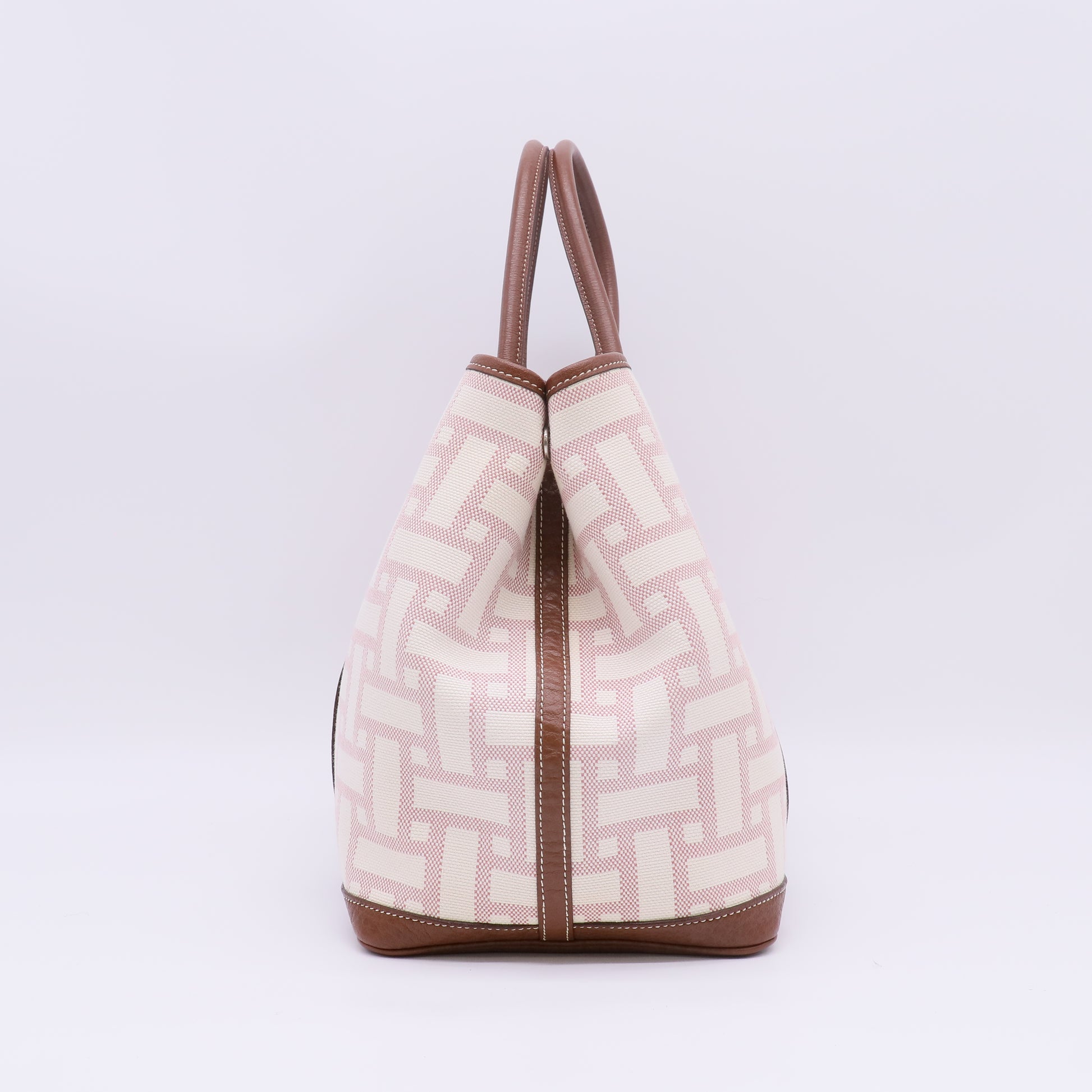 Hermes Garden Party 36 Toile Mosaique Bag twins B23728