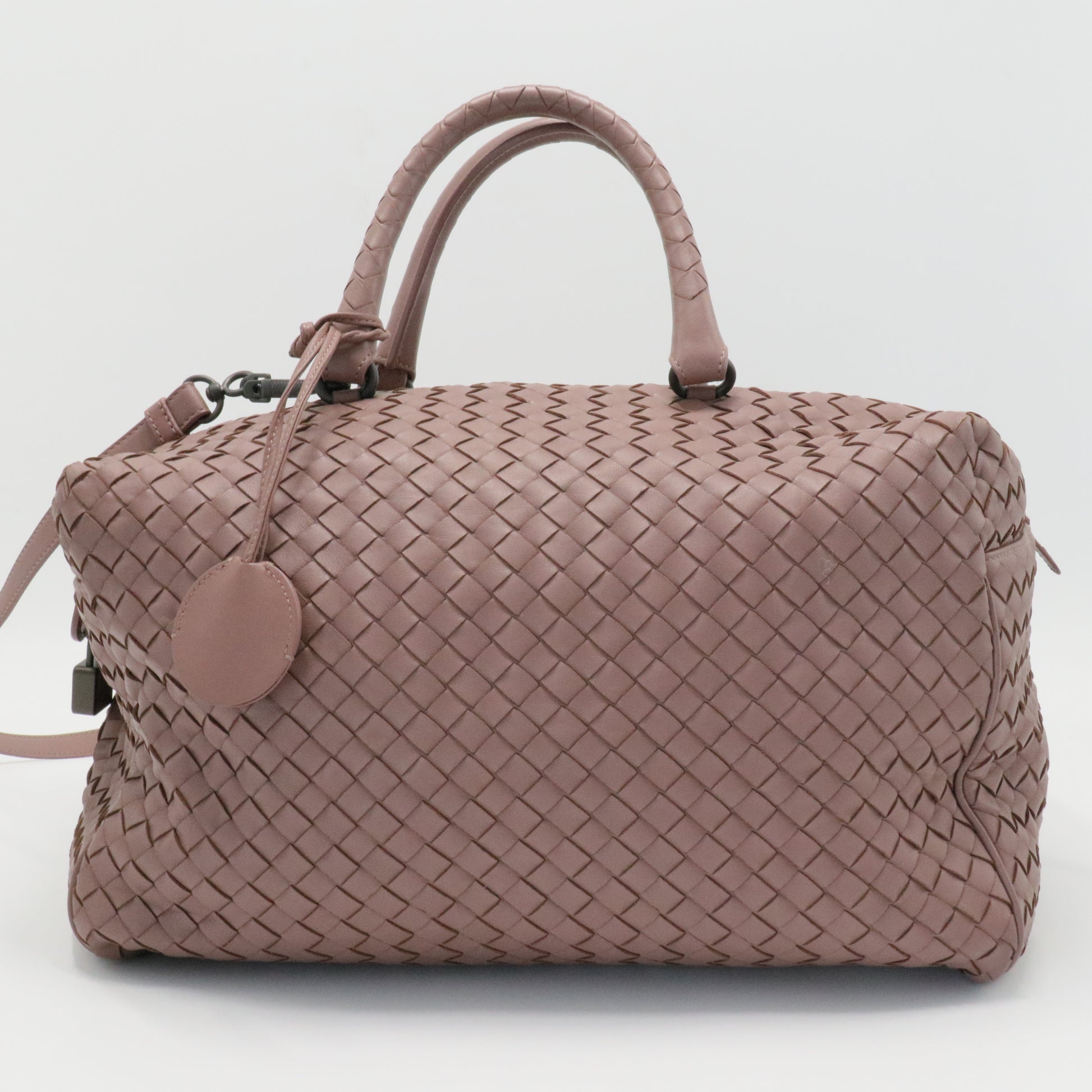 Convertible Boston Bag Intrecciato Nappa Medium