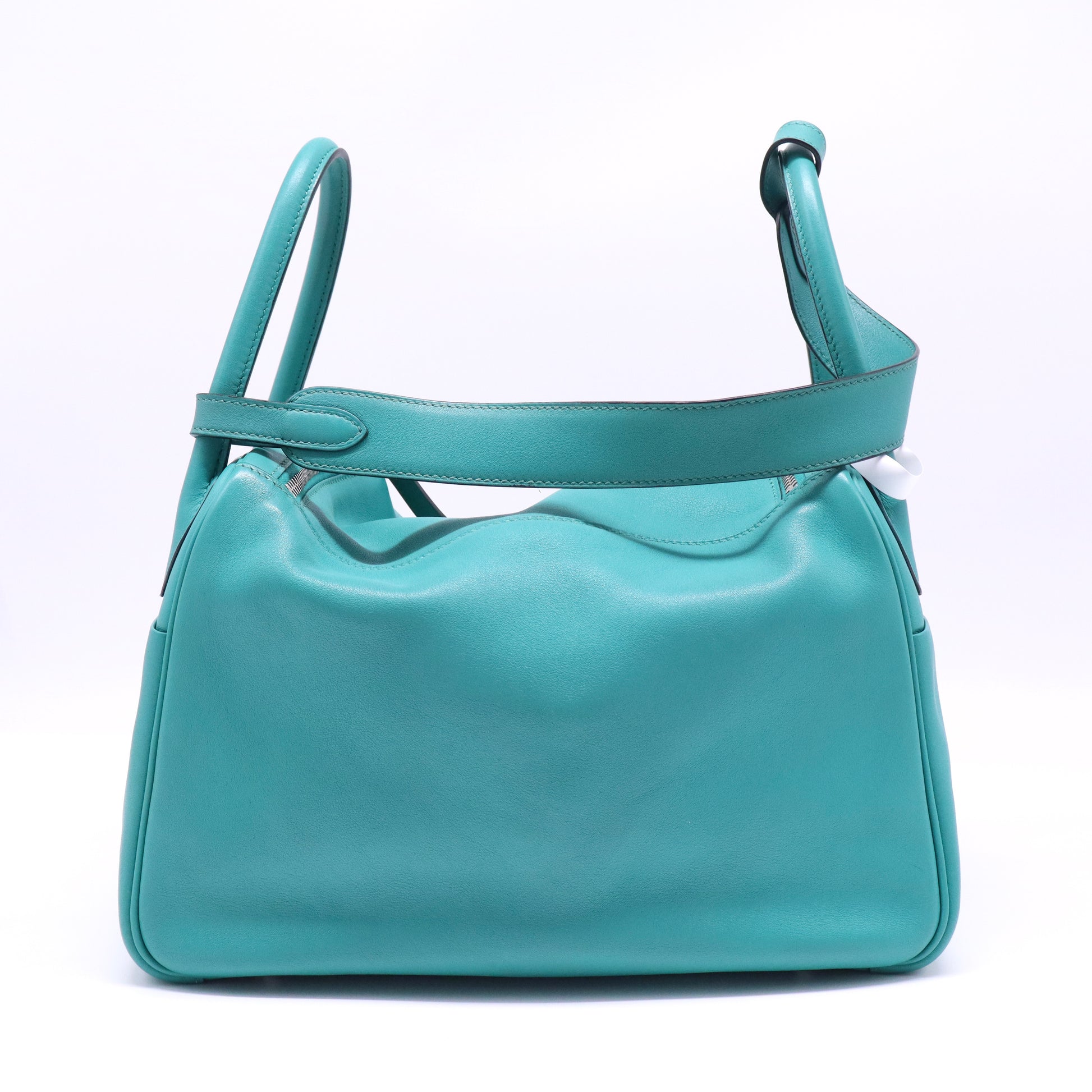 Hermes Swift Lindy 30 Bleu Paon  B21674