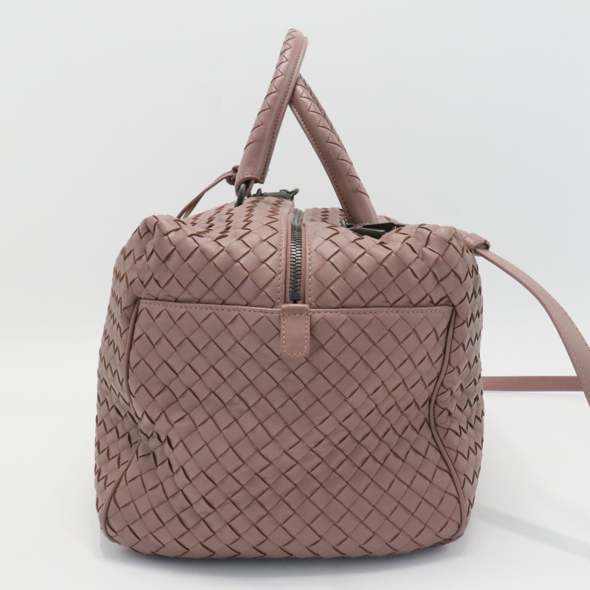 Convertible Boston Bag Intrecciato Nappa Medium