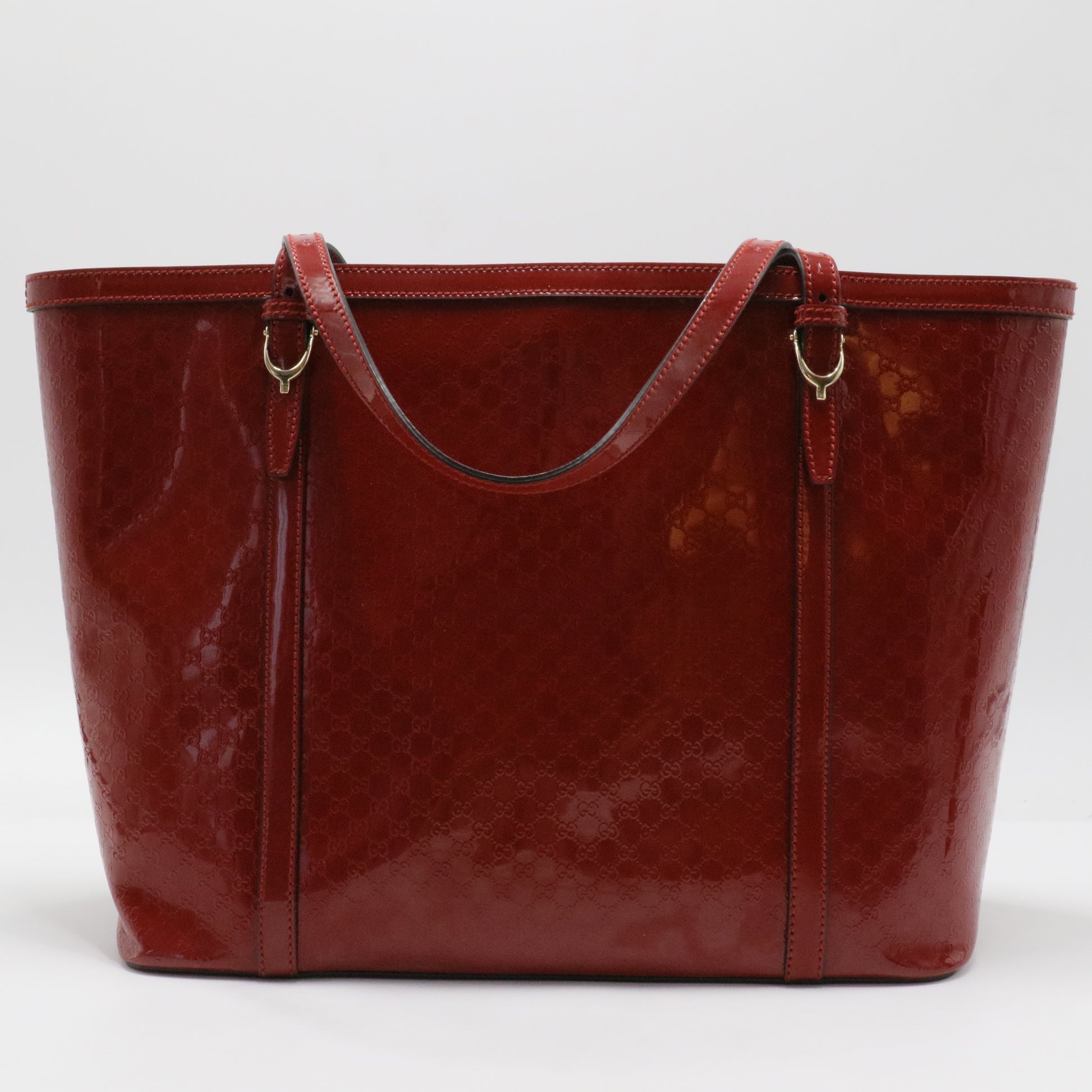 Nice Tote Microguccissima Patent Medium