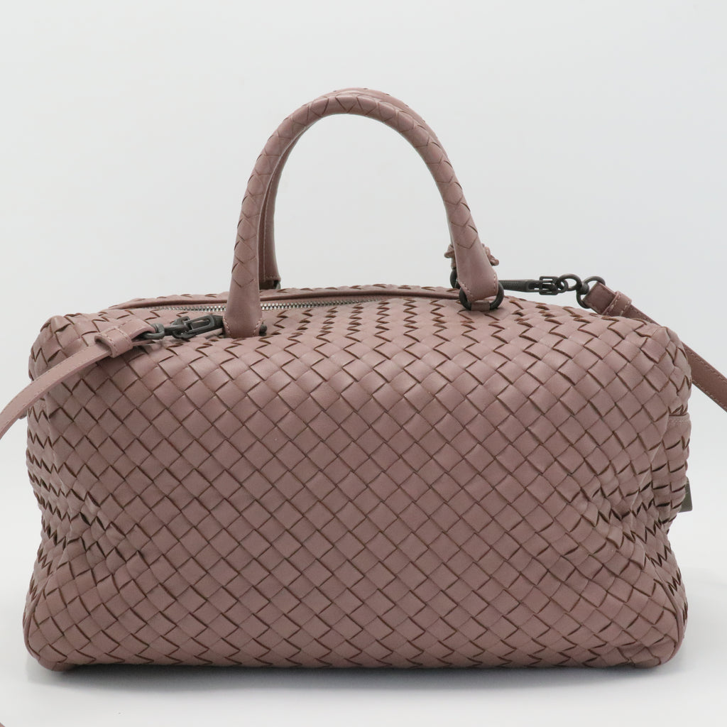 Convertible Boston Bag Intrecciato Nappa Medium