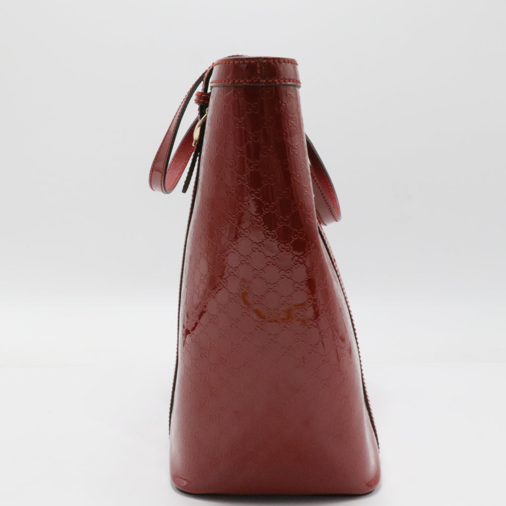 Nice Tote Microguccissima Patent Medium